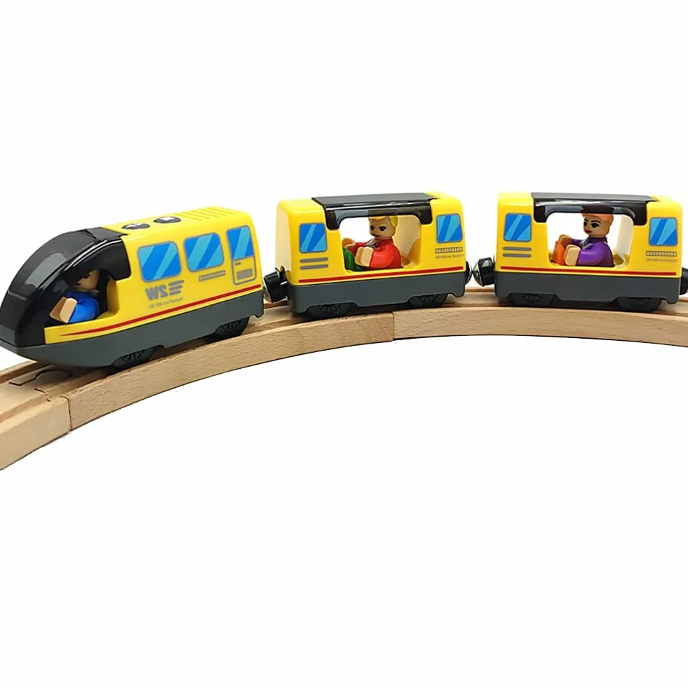 TOPLIVING Train à Piles Connexion magnétique Jouet de Train Enfants 3-5 Ans