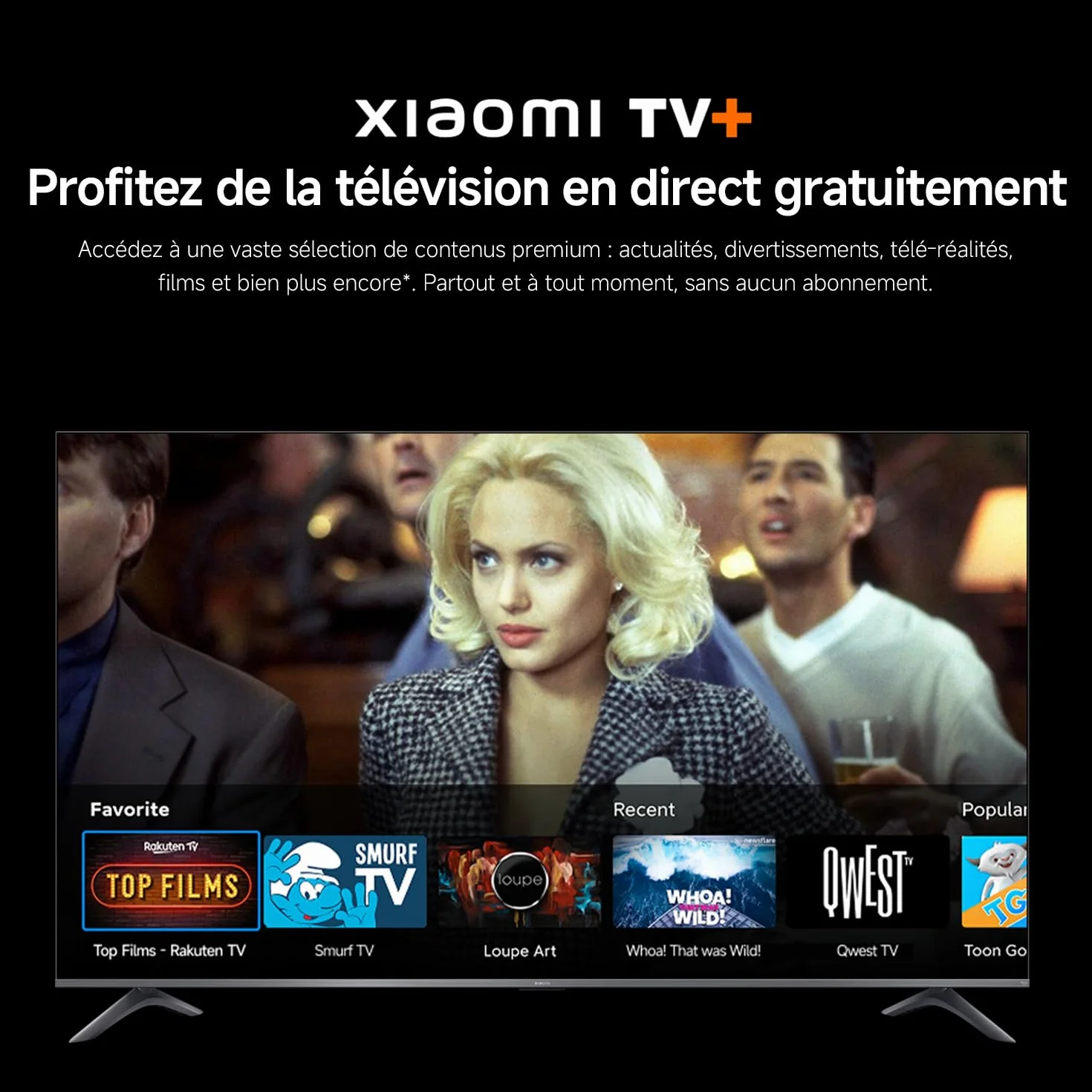 Xiaomi TV F Pro 32 81 cm QLED Smart TV Fire OS7 Contrôle Vocal Alexa Dolby Audio DTS Virtual:X Compatible Apple AirPlay