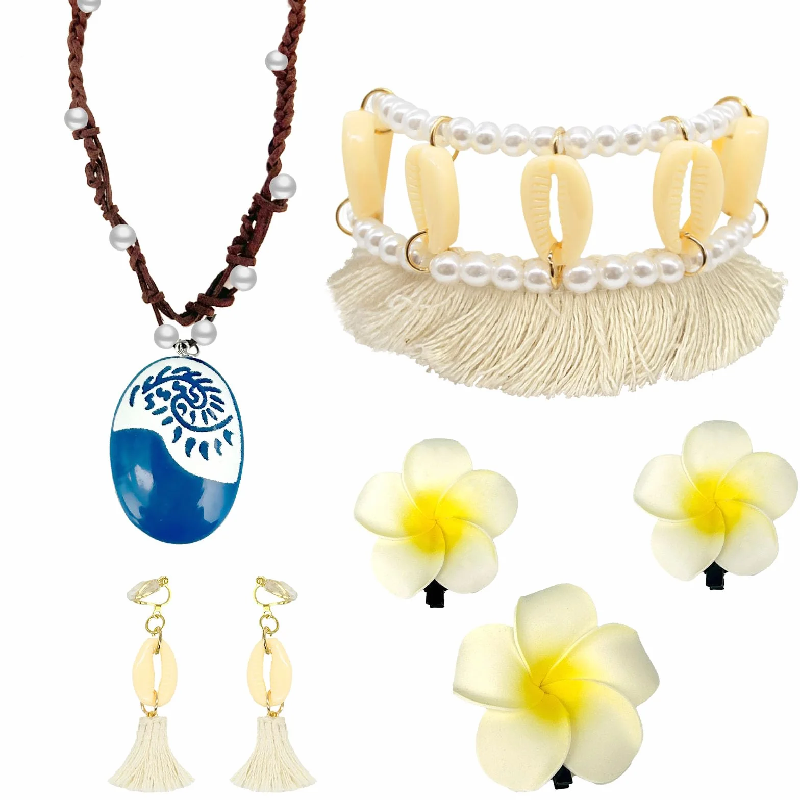 Collier Princesse Accessoires Costume Bijoux Halloween Noël Fête Carnaval