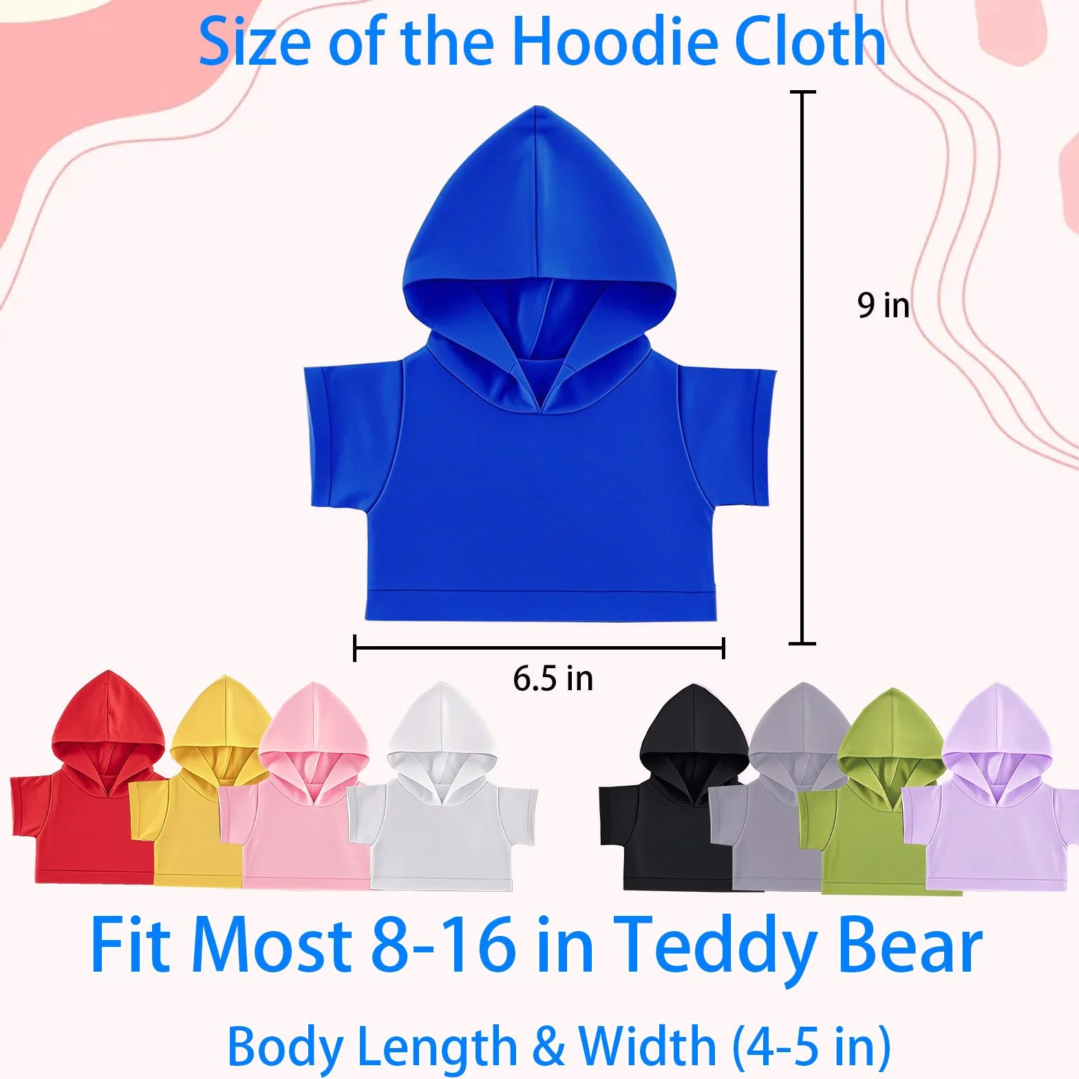 Vêtements Personnalisés pour Ours en Peluche 20-40 cm, Chemise Poupée
