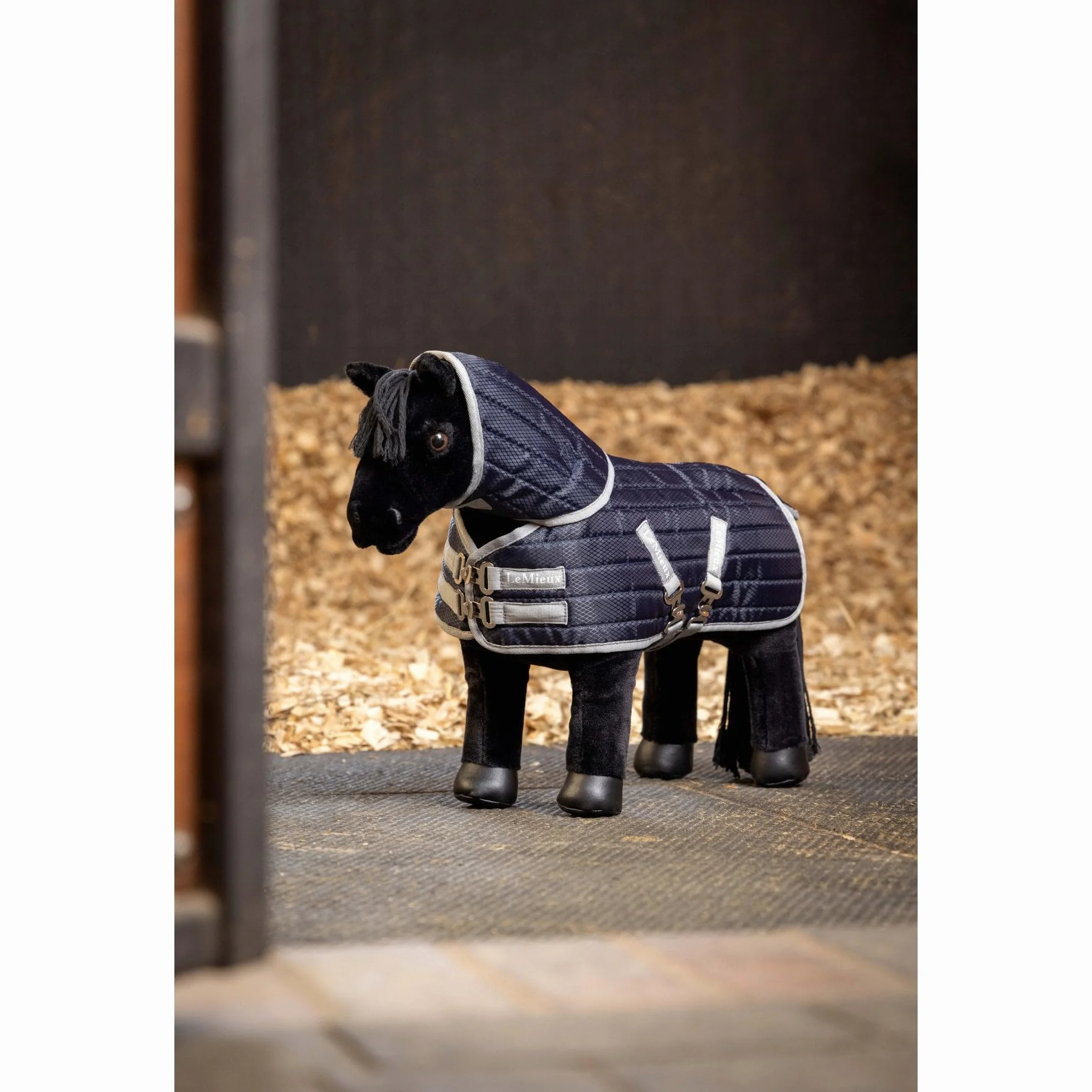 LeMieux Toy Pony Stable-Tek Couverture Bleu marine