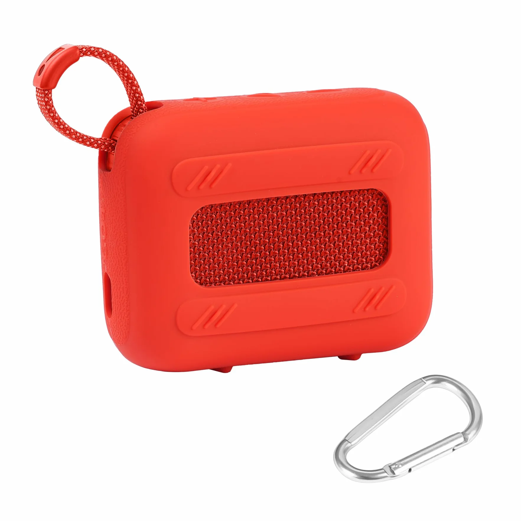 Housse en Silicone Compatible pour JBL Go 4 Enceinte Bluetooth Portable