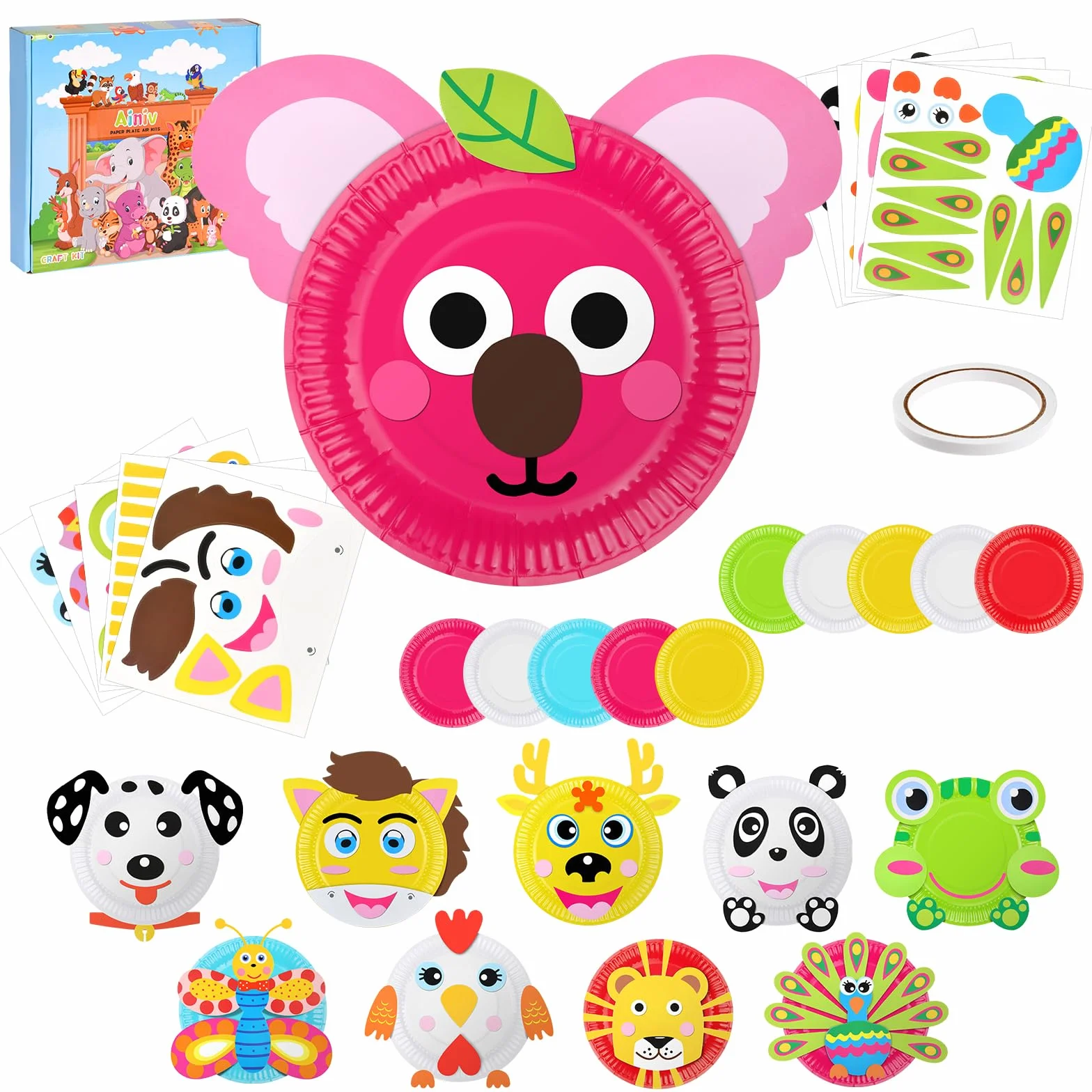 Kit DIY Activité Manuelle Enfant 3-10 Ans, Jeux Créatifs Fille Garçon, Cadeau Halloween Noël