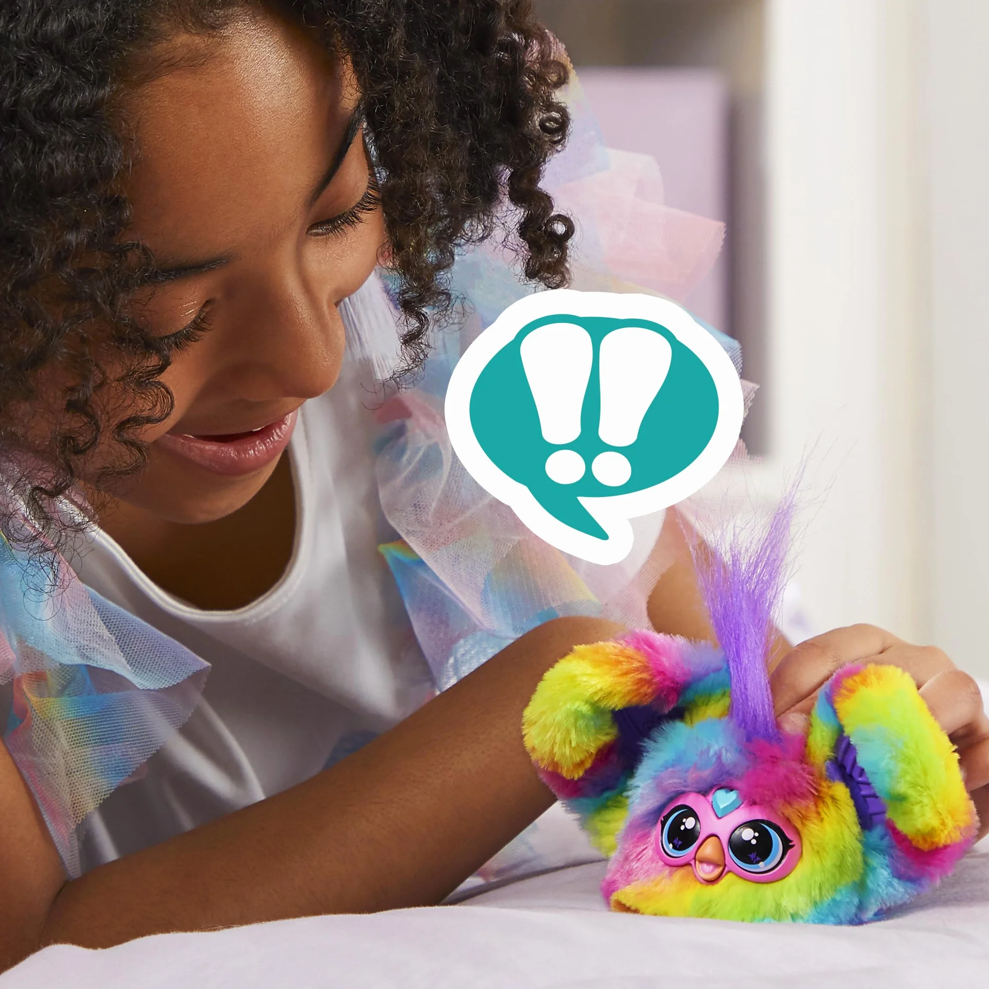 Furby Furblets Ray-Vee Mini Peluche électronique