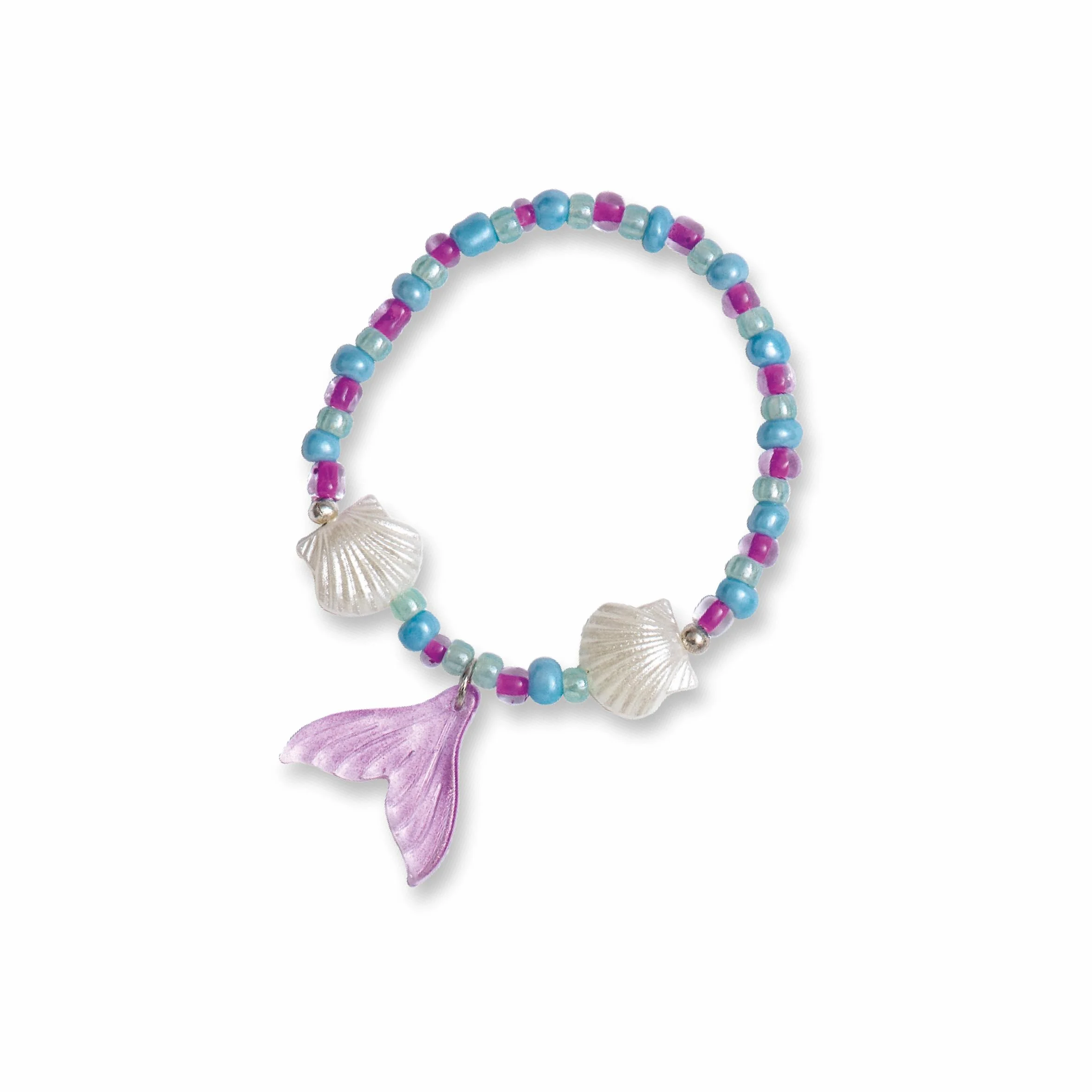 Janod Kit Loisir Créatif Enfant 6 Bijoux Sirènes Motricité Fine Concentration Dès 6 Ans