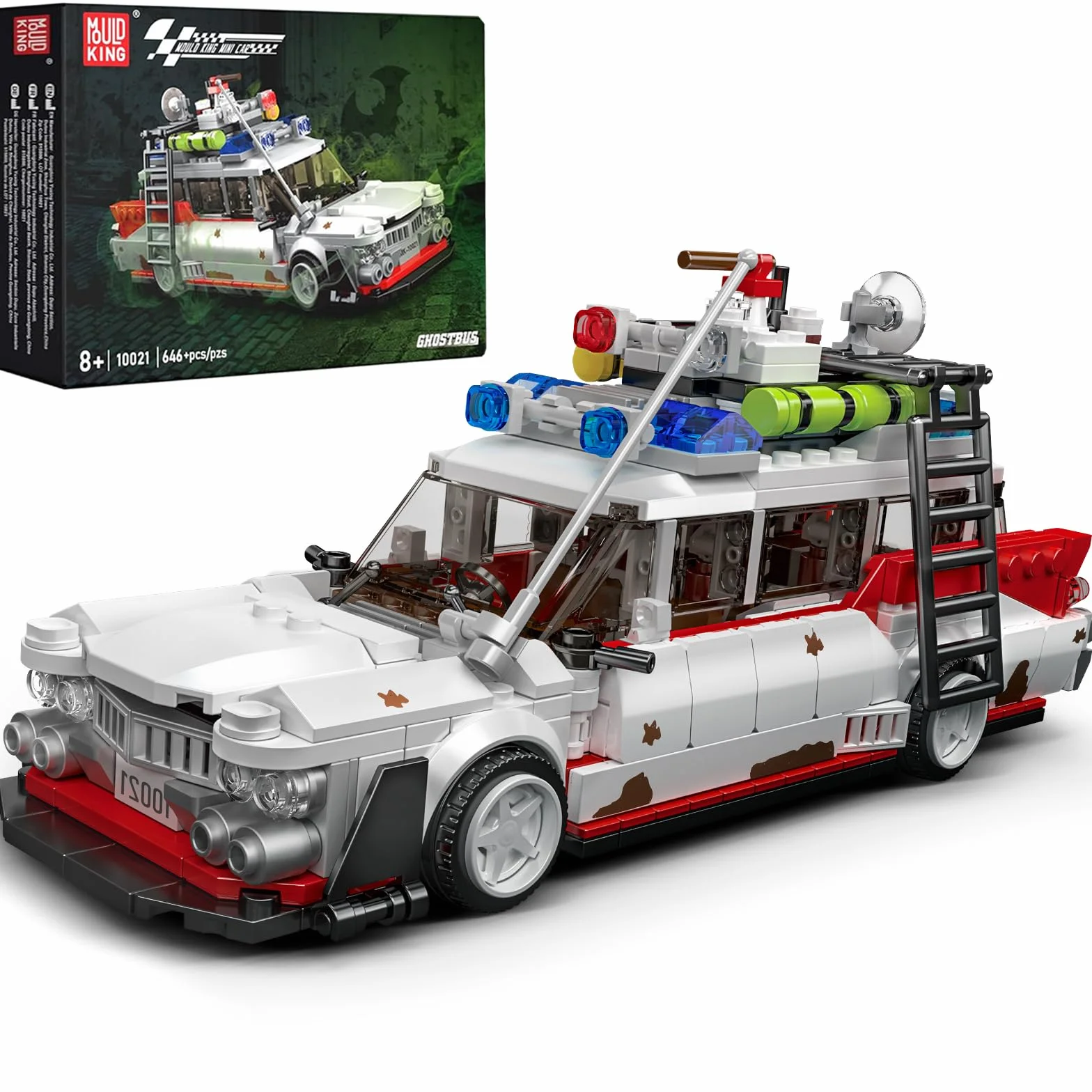 Mould King 10021 Voiture de course technique jouet de construction 646 pièces