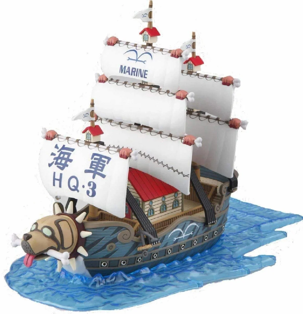 Bandai Hobby Grand Ship Collection 08 Garps Marine Ship