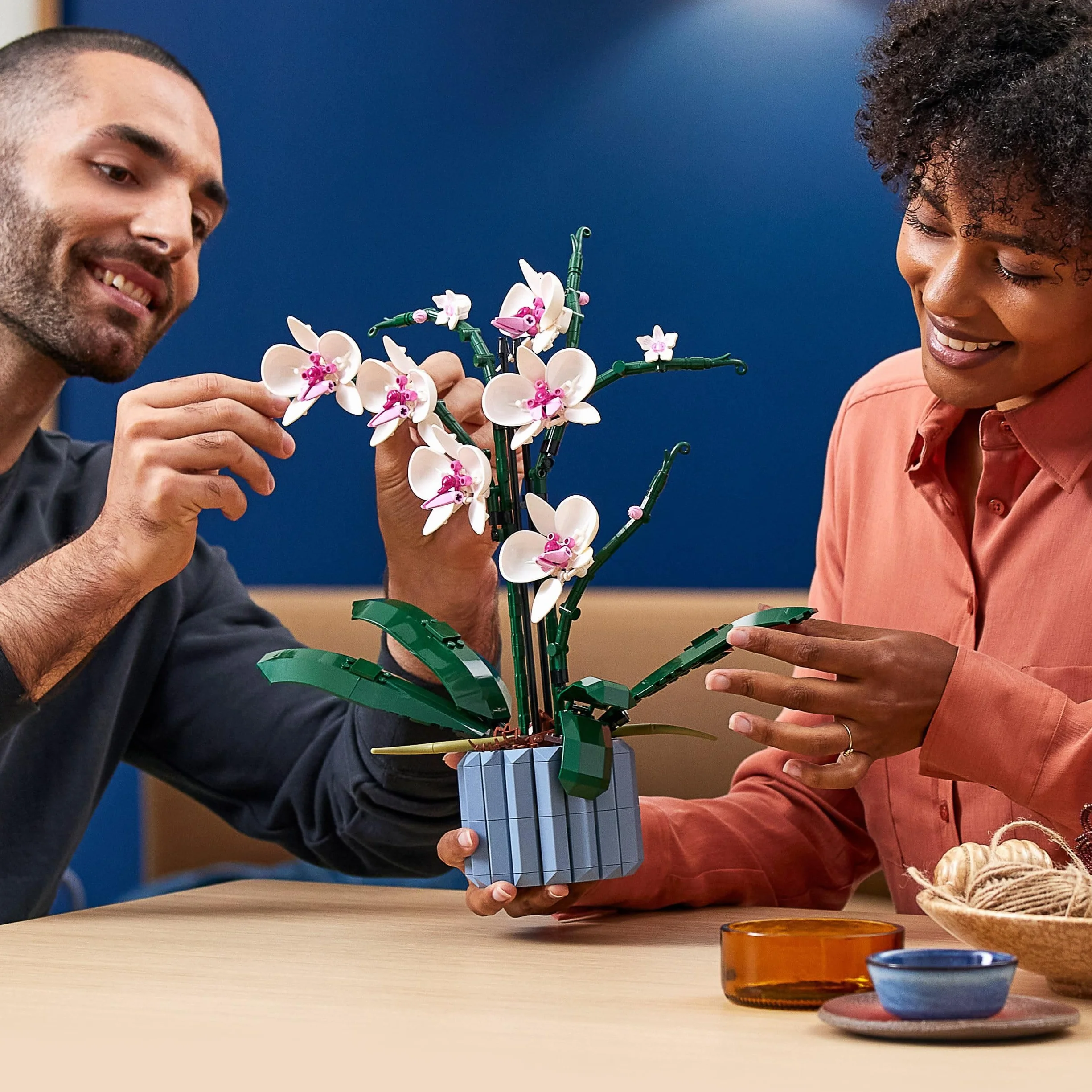 LEGO Botanicals L’Orchidée 10311 Plantes Artificielles d'Intérieur Décoration Maison Loisirs Créatifs Adulte