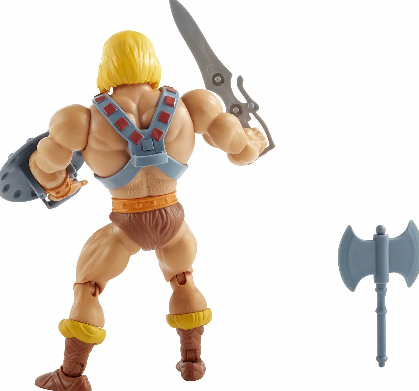 Maîtres de l’Univers Origins figurine articulée Musclor GNN85 jouet collectionneurs enfants 6+