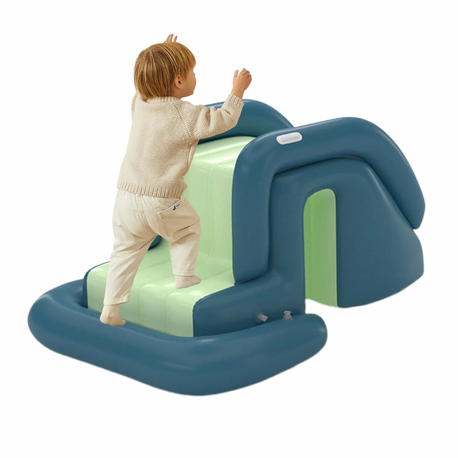 Toboggan Gonflable pour Piscine | Toboggan De Piscine d'eau | Toboggans De Piscine, Toboggans D'arrière-Cour, Toboggan Aquatique Vibrant, Installation Facile, Pompe À Air De Conception Conviviale