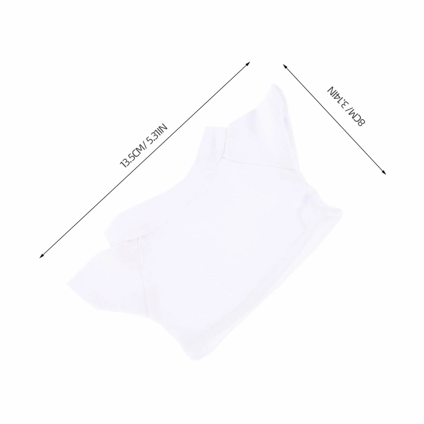 POPETPOP 6 Pièces T-Shirt Ours pour Poupée en Coton Blanc Réutilisable Tenue des Couleurs