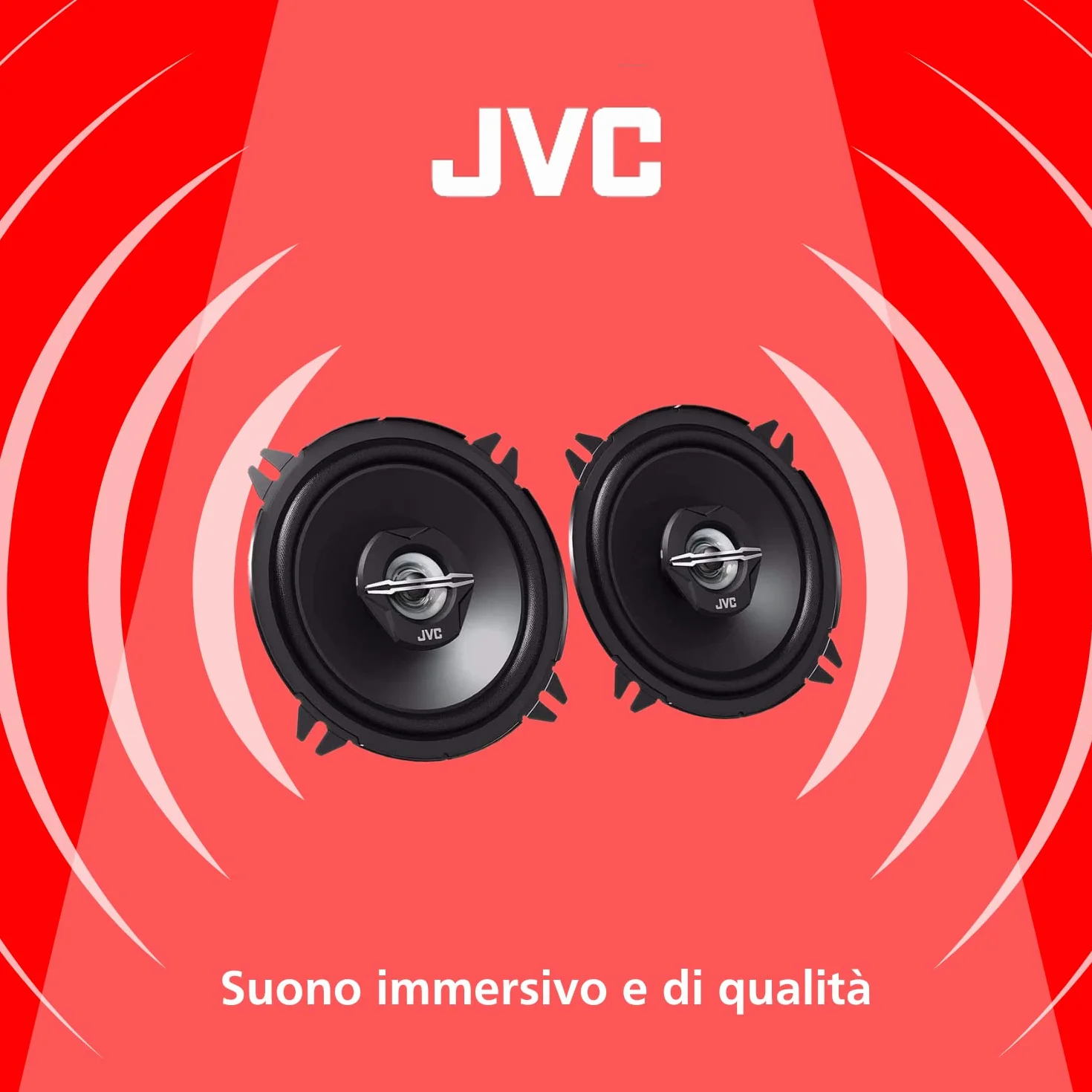JVC CS-J520X Haut-Parleurs 13 cm