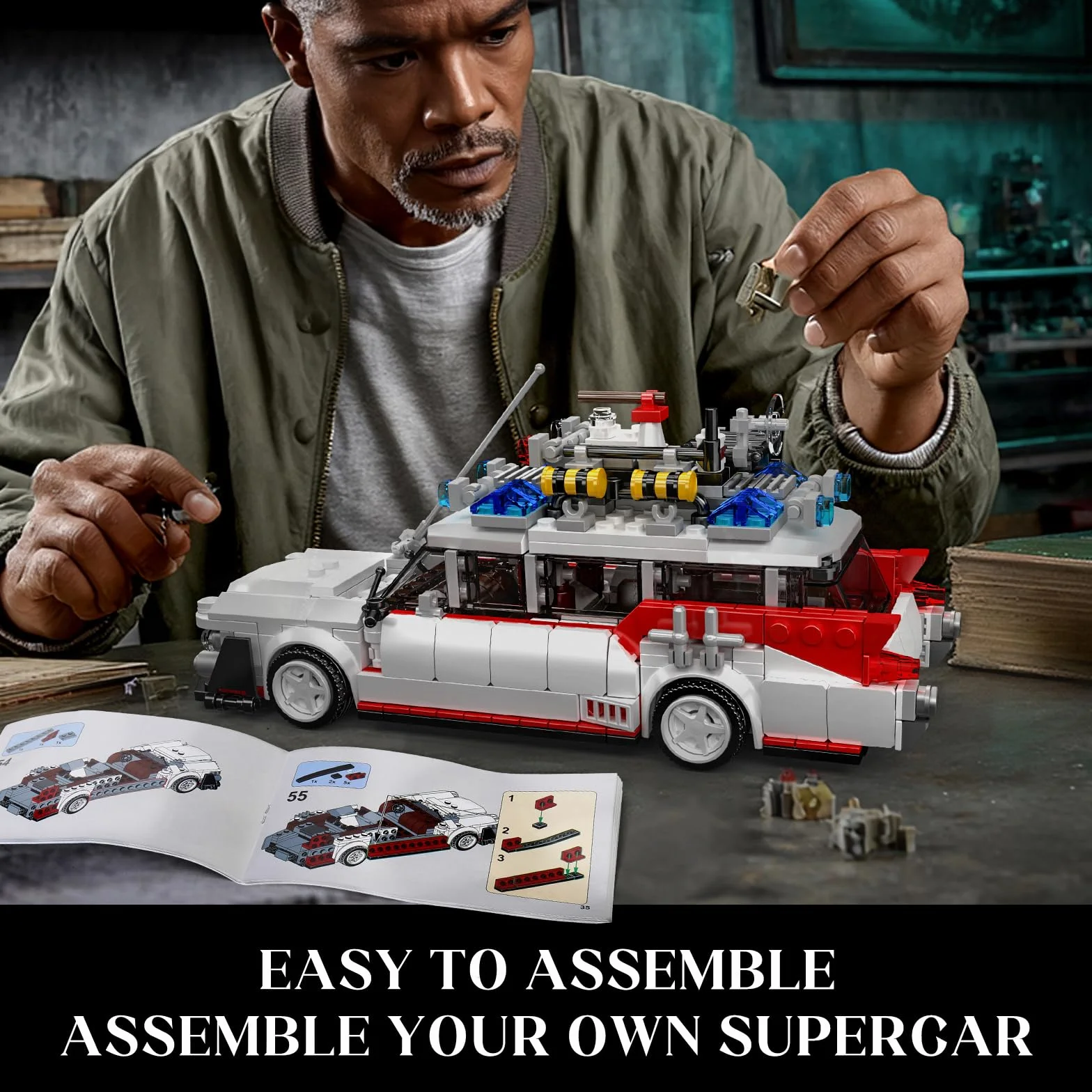 Mould King 10021 Voiture de course technique jouet de construction 646 pièces