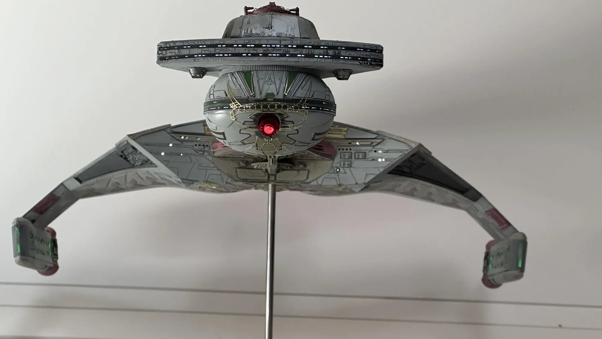 Polar Lights Star Trek 6 The Undiscovered Country Klingon Kronos One Kit de maquette échelle 1:350