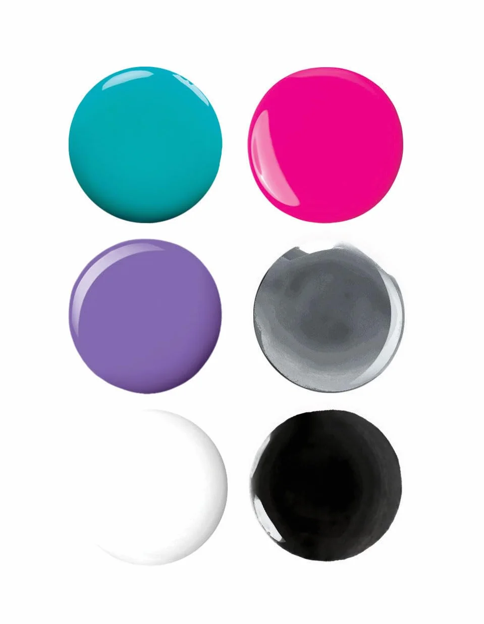 Crazy Chic Passion Nails Coffret Manucure avec Sécheuse à Vernis 9 Ans+