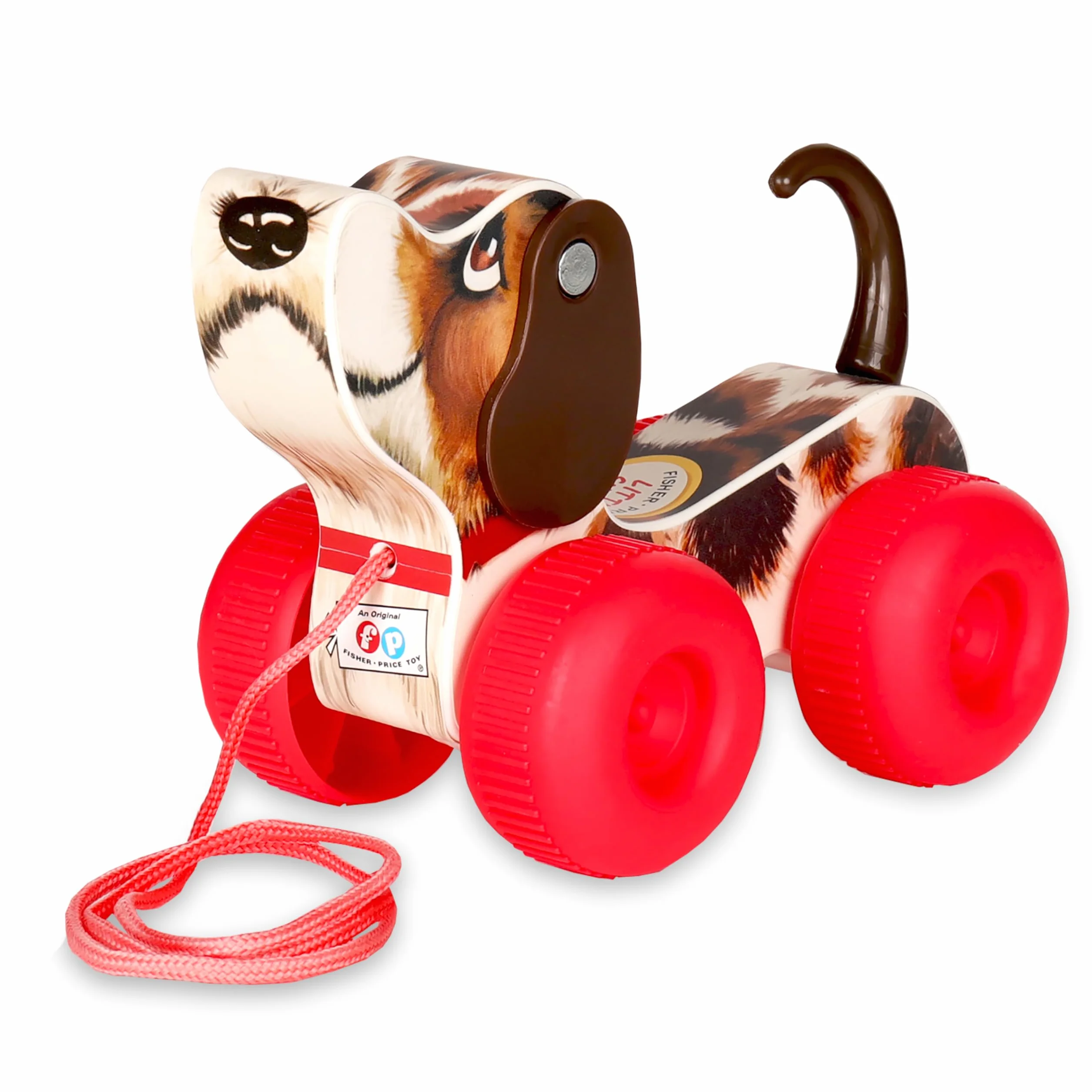 Fisher Price Classiques 1650 Petit Snoopy Chien à Tirer Jouet Enfant 1 an+
