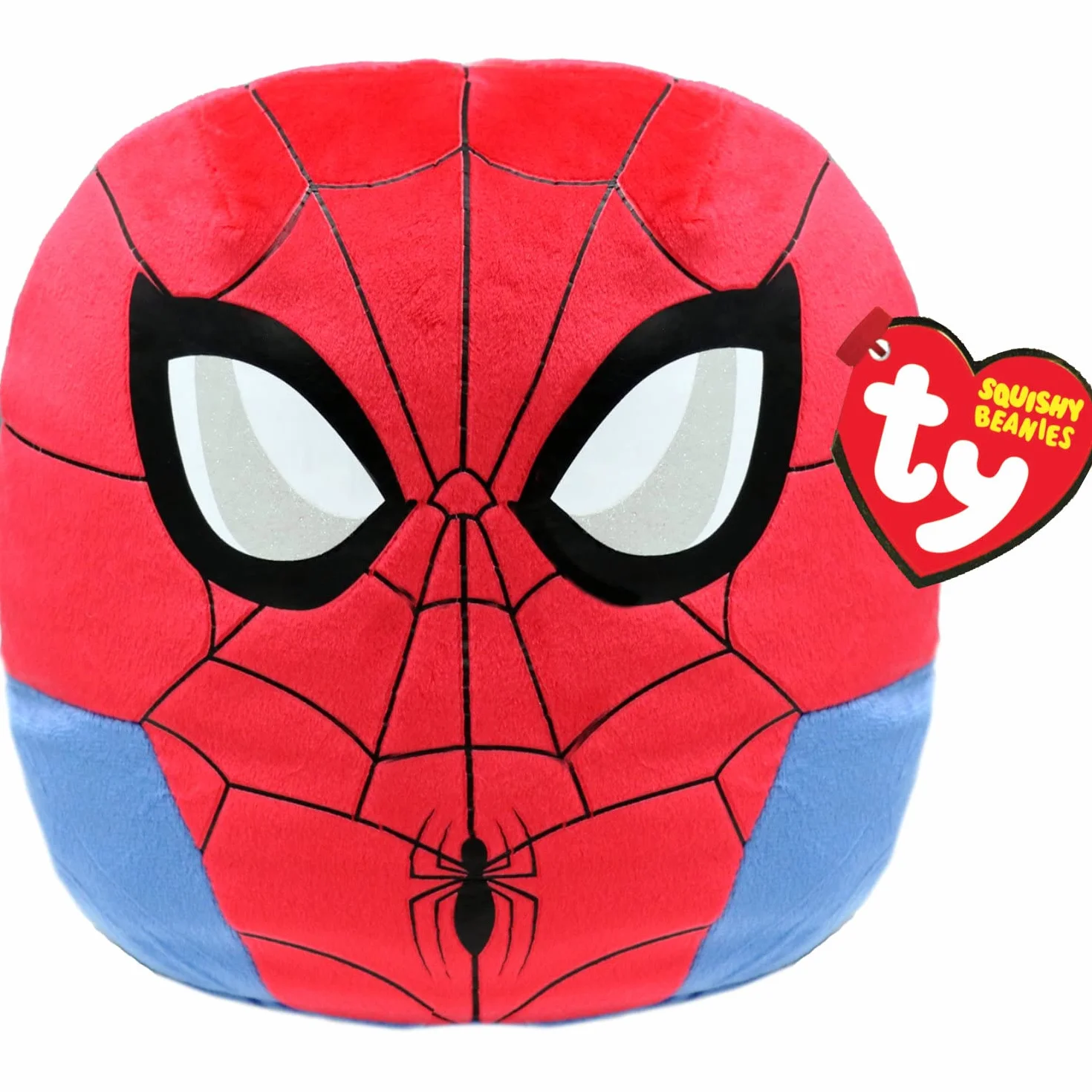 Marvel Squish a boos Coussin Spiderman 20 cm Rouge Bleu Dès 3 Ans