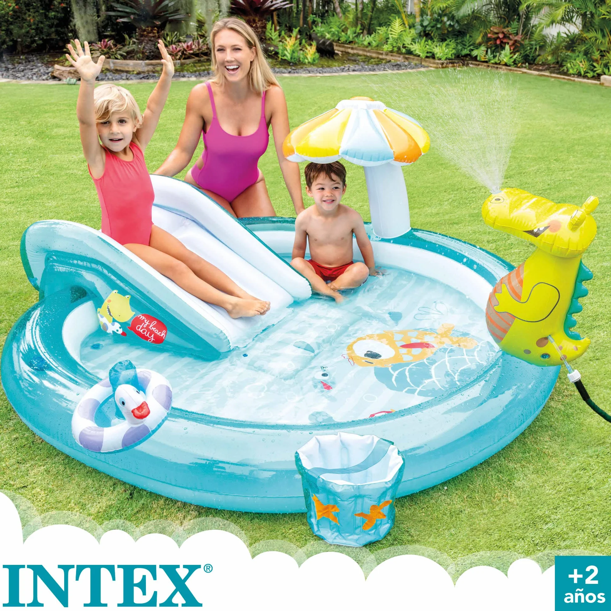 Intex alligator aire de jeux
