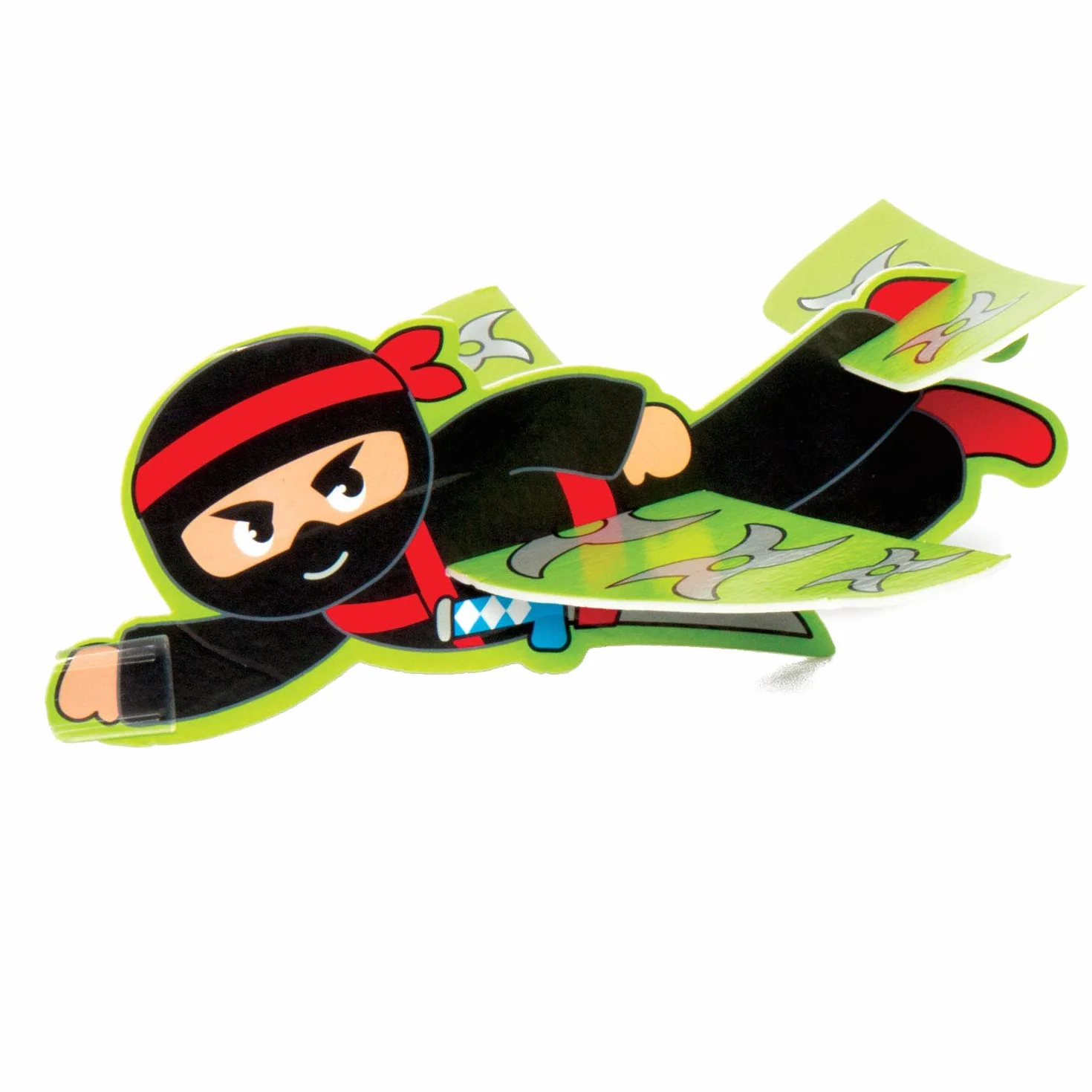 Baker Ross Planeurs ninja jouets enfants sacs fête jeux prix paquet de 8 AC867