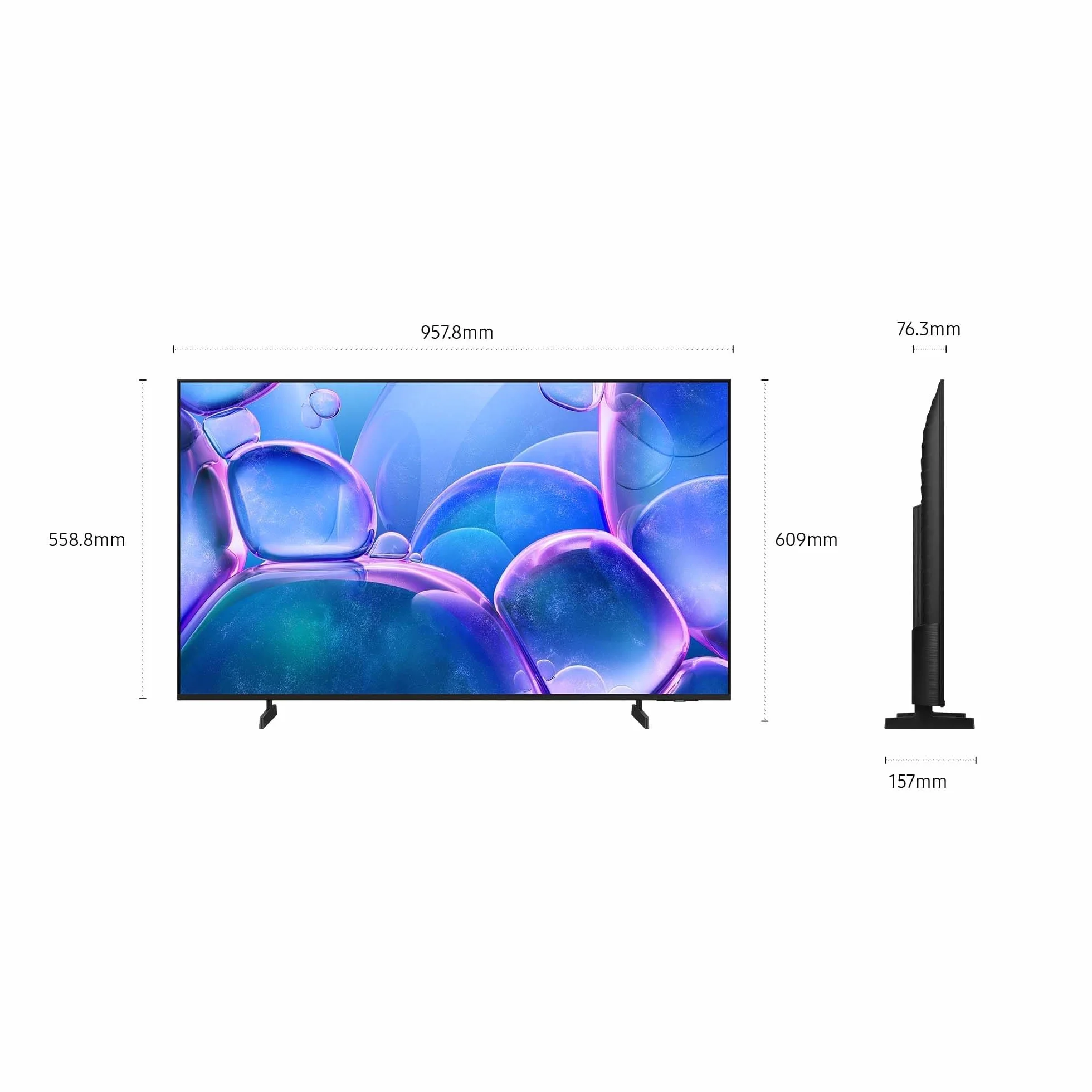 Samsung TV 43 Pouces Crystal UHD 43U7000F 4K Smart TV