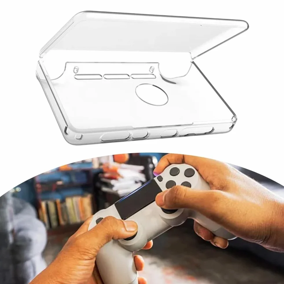 Coque de protection transparente en TPU pour AYN-THOR Dual Screen Flip Game Console