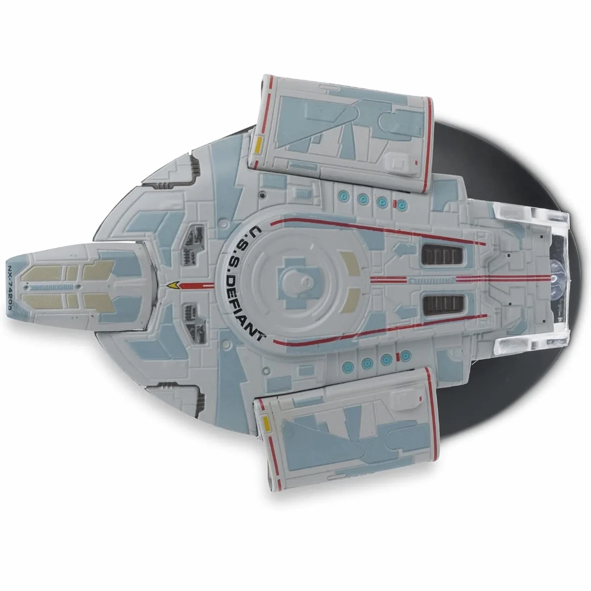 Star Trek U.S.S. Defiant NX-74205 Starship Box Display Edition Collection officielle Eaglemoss