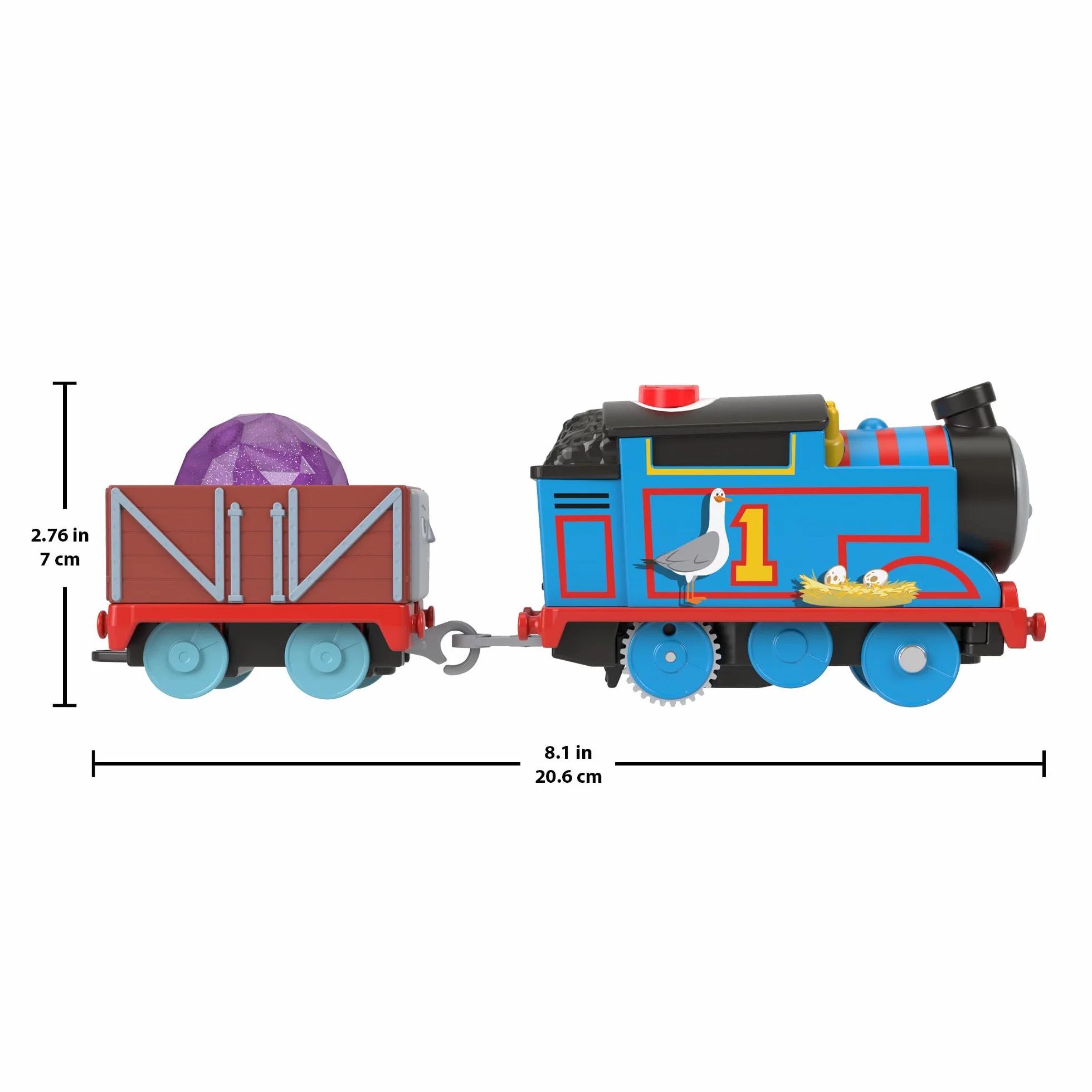 Fisher-Price Thomas et Ses Amis Coffret Train Les Sons de Chicalor HXG13 Locomotive motorisée Jouet Enfant Dès 3 Ans