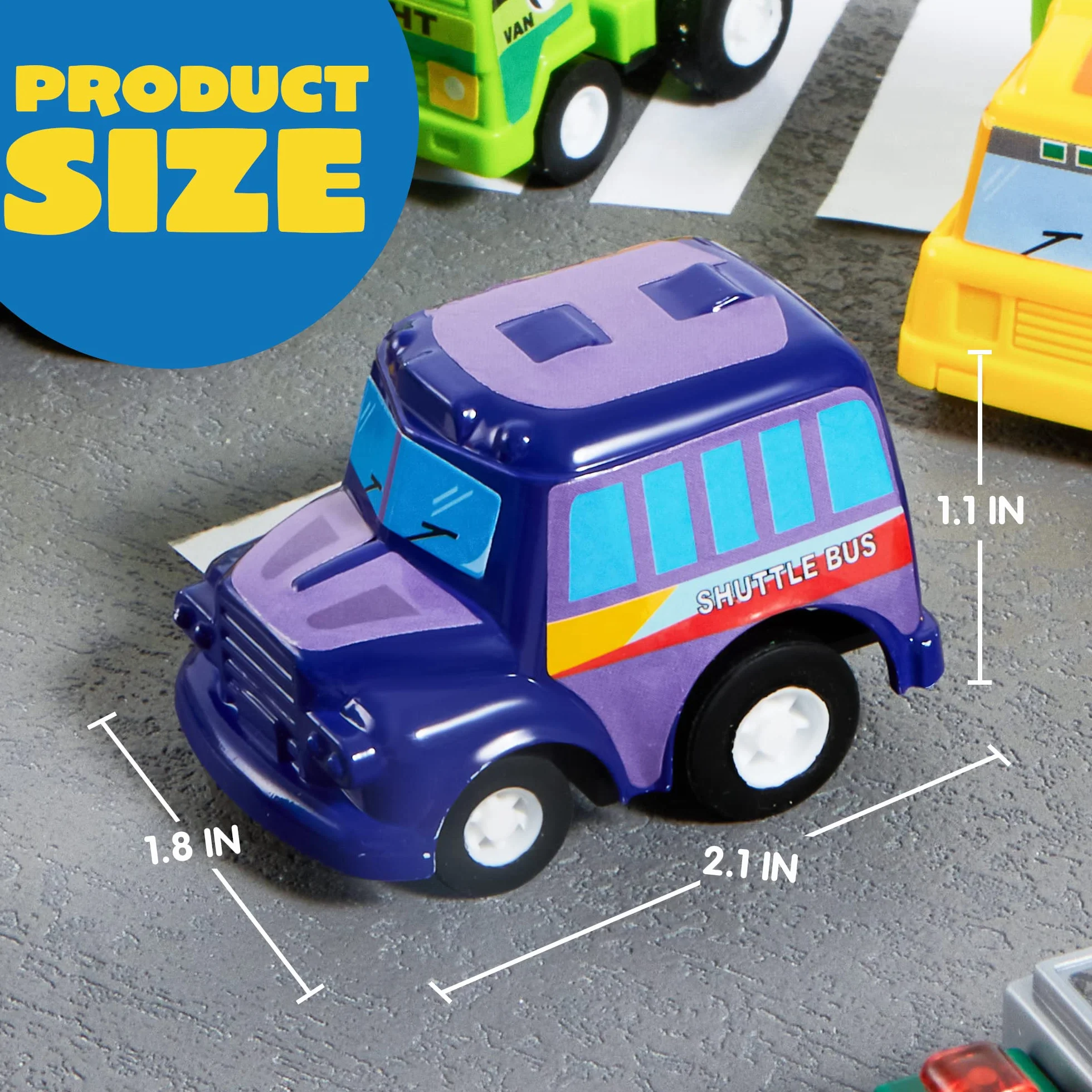 JOYIN Ensemble de 25 Véhicules Jouets Voitures et Camions Moulés sous Pression pour Enfants