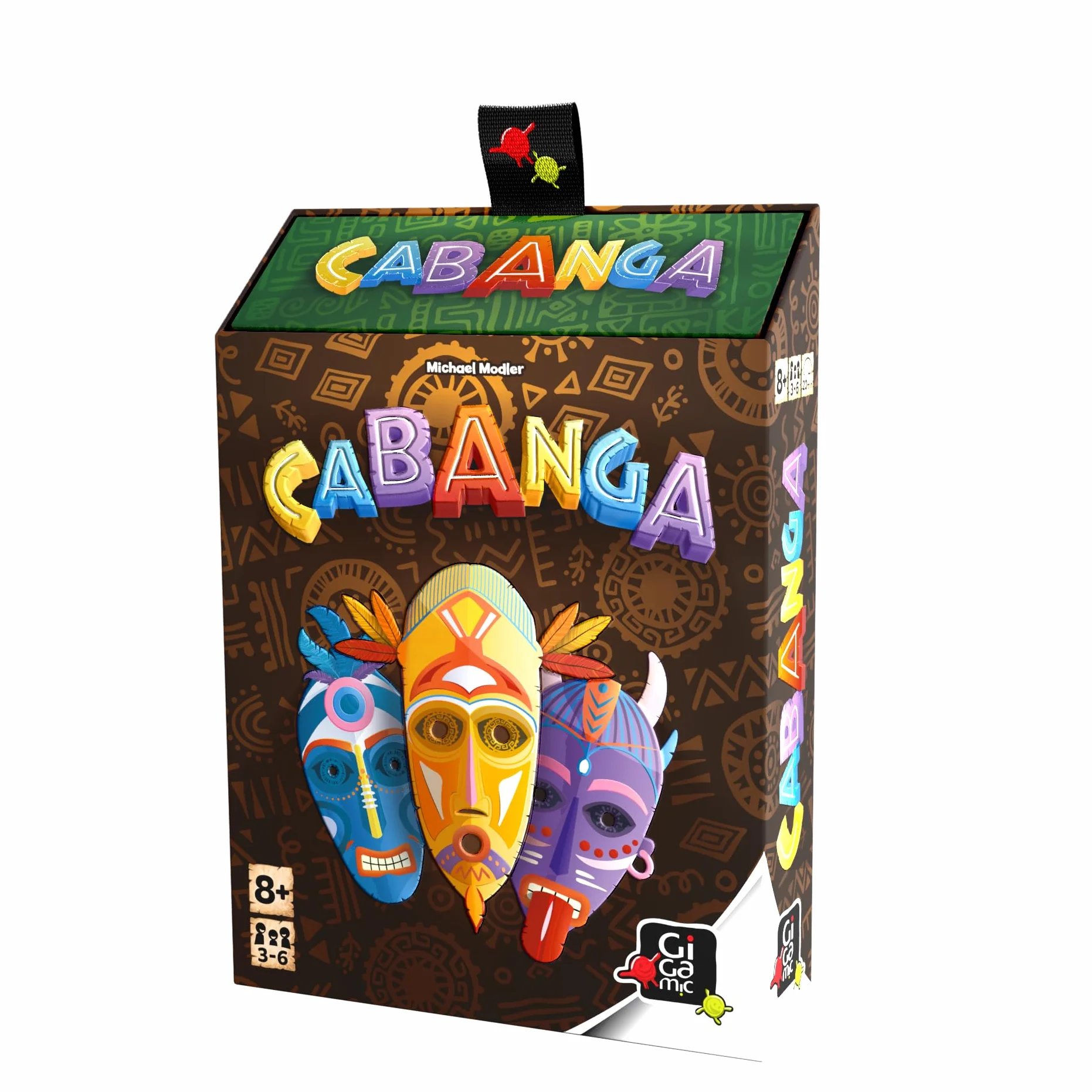 Gigamic CABANGA Jeu de Cartes stratégique 3-6 Joueurs 8 Ans+