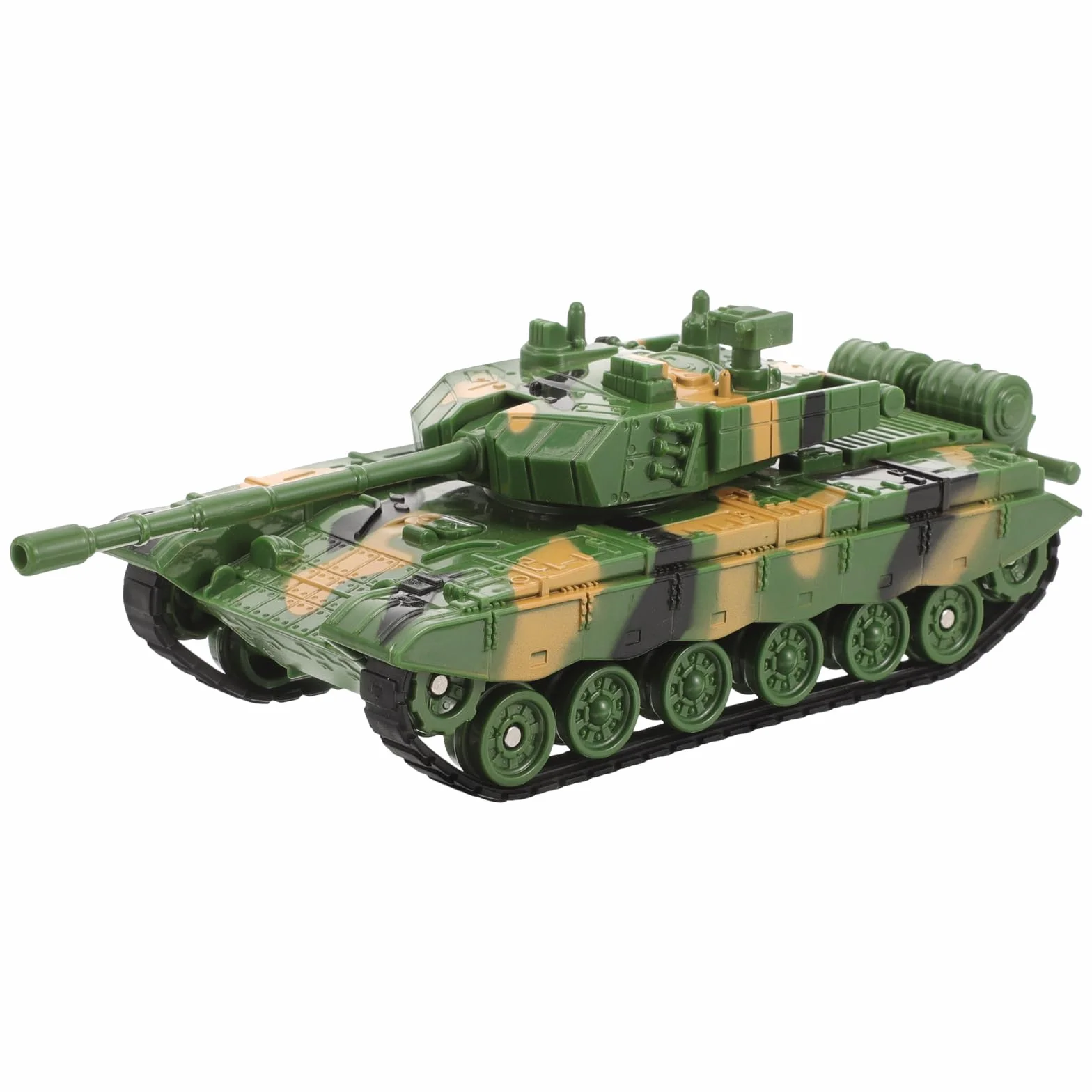 Toyvian Jouet Tank Militaire Enfant 14.5x7x5.5 cm Camouflage Léger Durable
