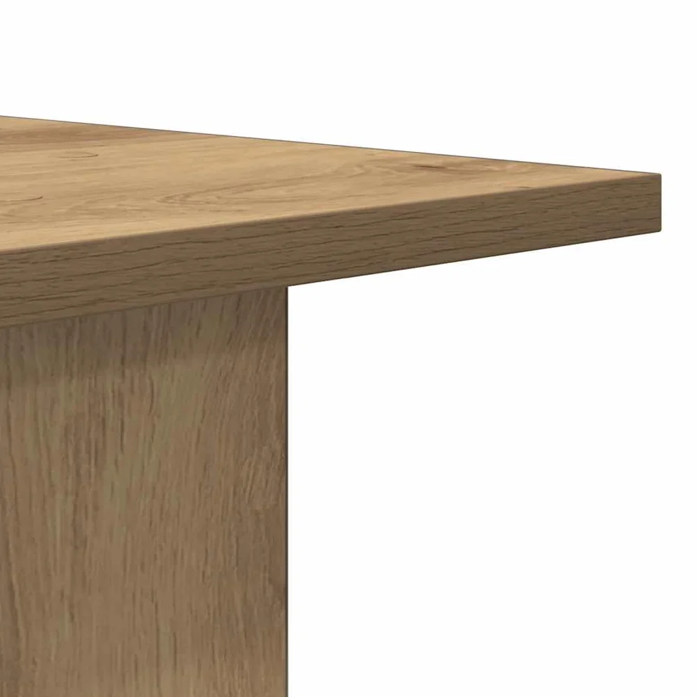 vidaXL Supports de Haut-parleurs 2 pcs Chêne Artisanal Bois ingénierie HiFi