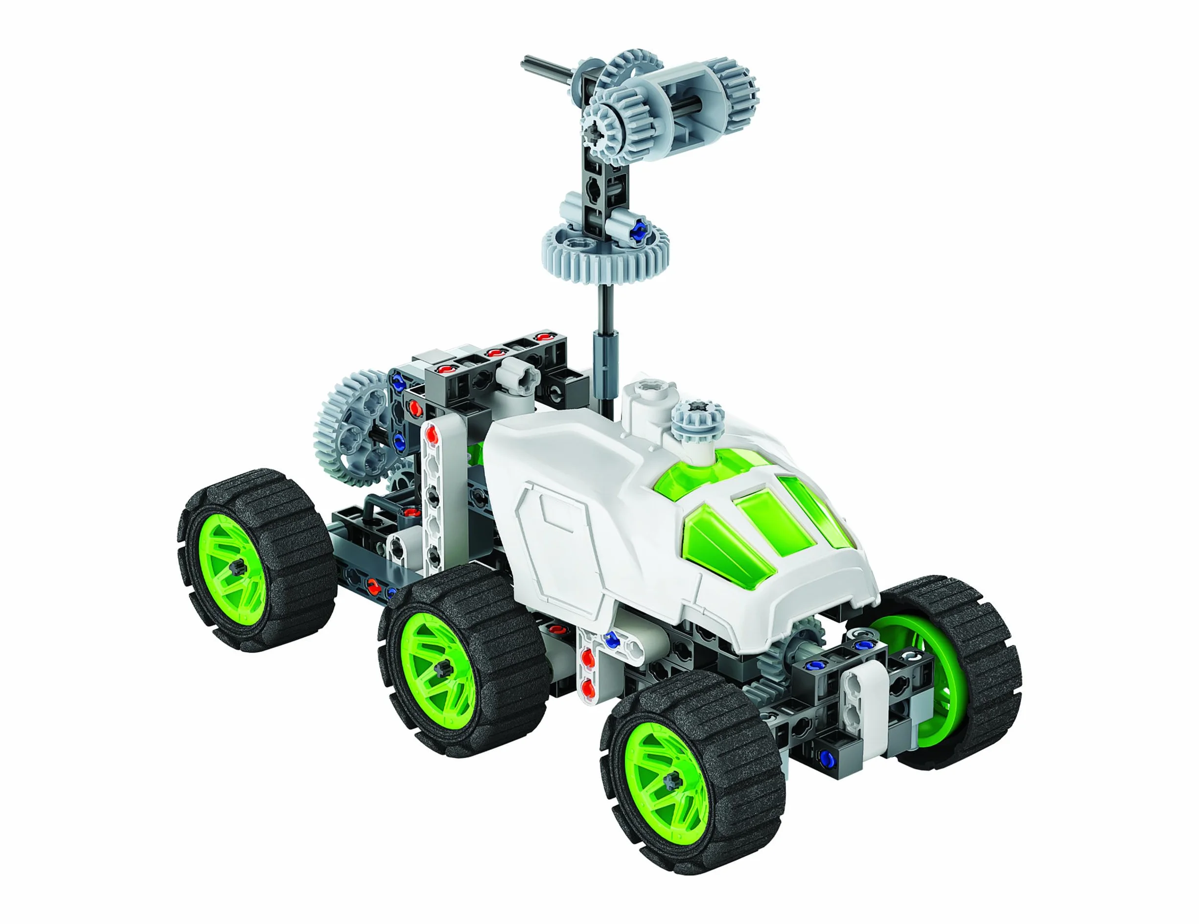 Clementoni Rover Spatial NASA Modèle motorisé Futuriste Exploration Mars Atelier Construction créatif Jeux Éducatif Enfant 8ans