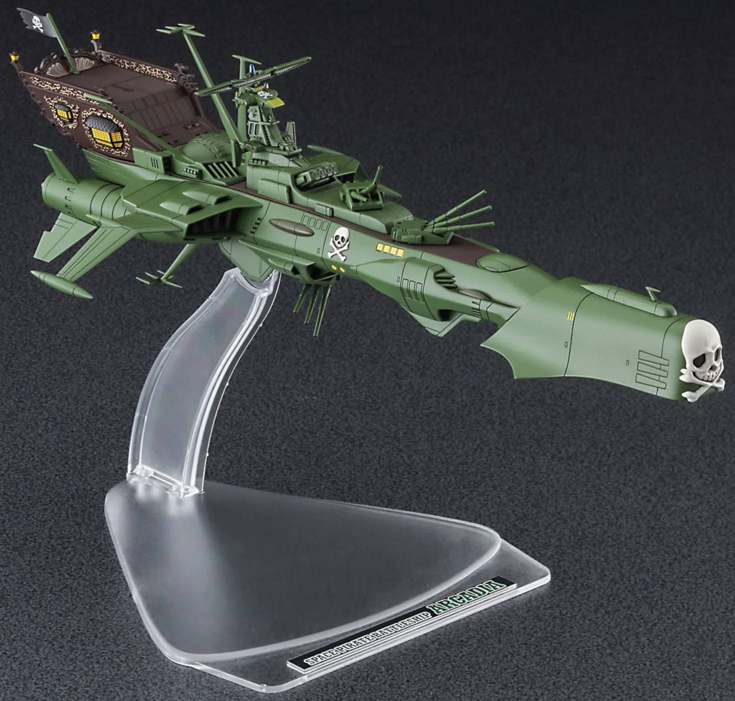 Hasegawa 64802 1/2500 Space Pirate Battleship Arcadia Galaxy Express Anime Kit de modélisme