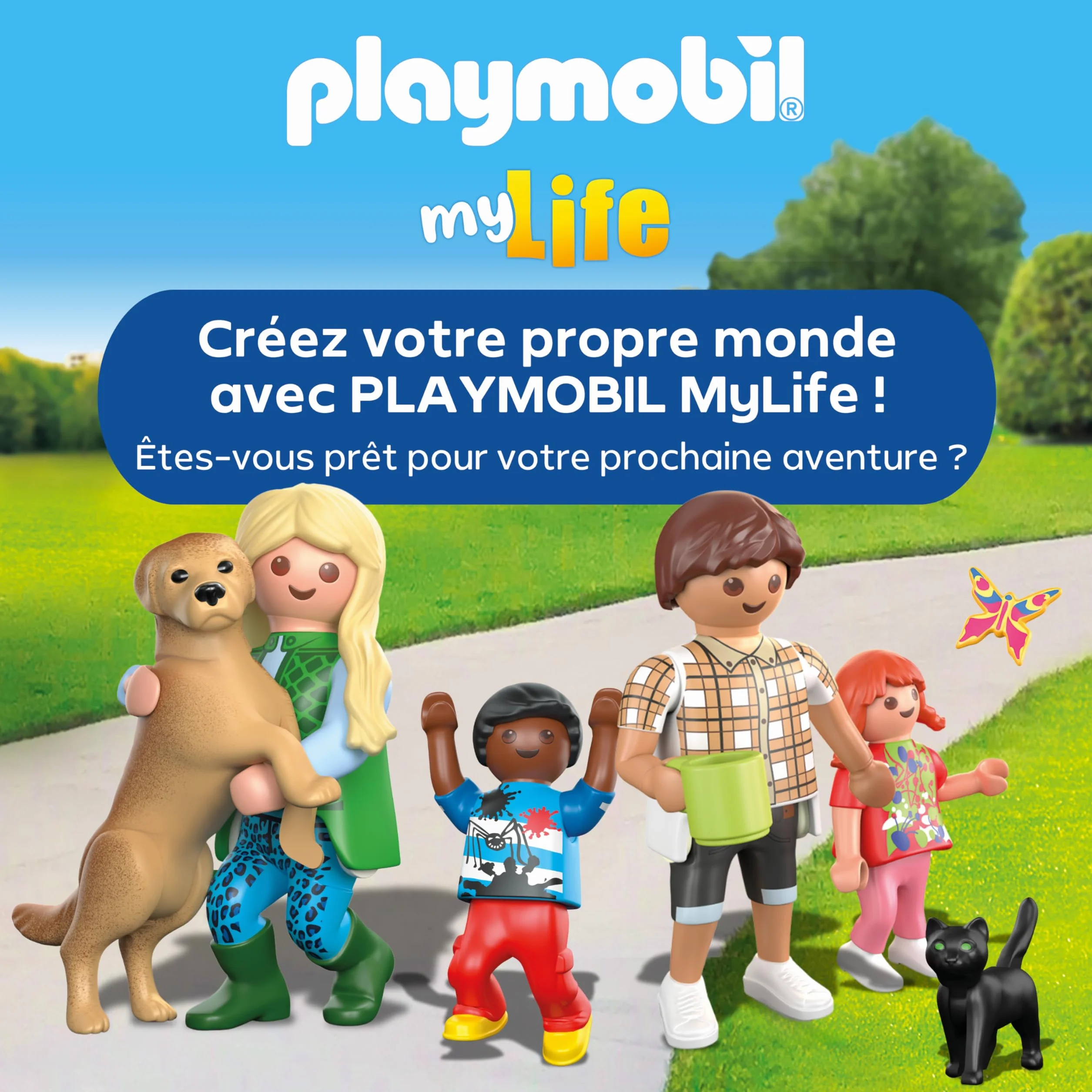 Playmobil My Life Cabriolet Voiture Jouet Enfants 4 Ans Véhicule Figurines Accessoires 71809