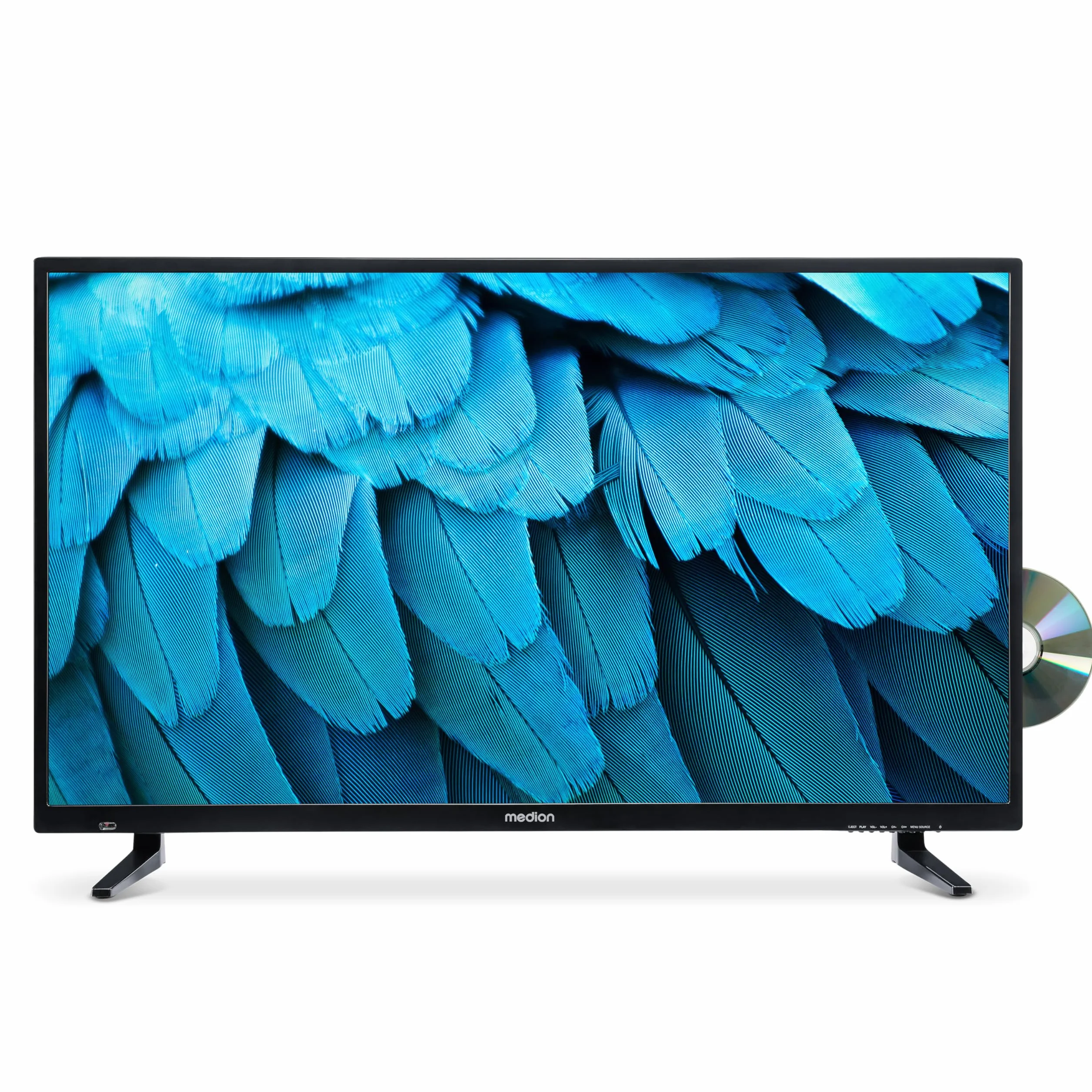 MEDION E14080 Téléviseur Full HD 100,3 cm 40 Pouces Lecteur DVD intégré Triple Tuner DVB-T2 DVB-C DVB-S2