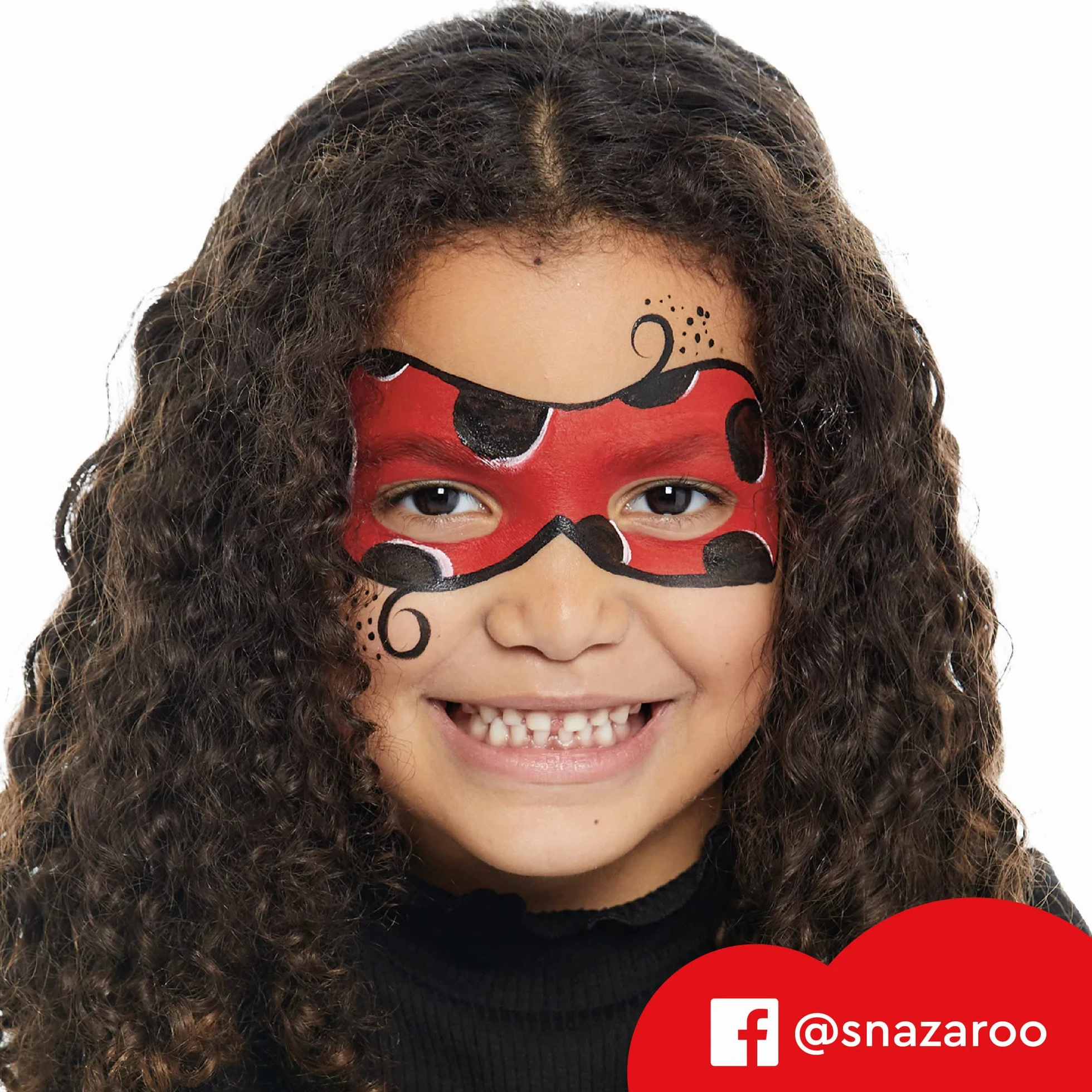 Snazaroo Animal World Palette de peinture visage 8 couleurs à base d'eau lavable