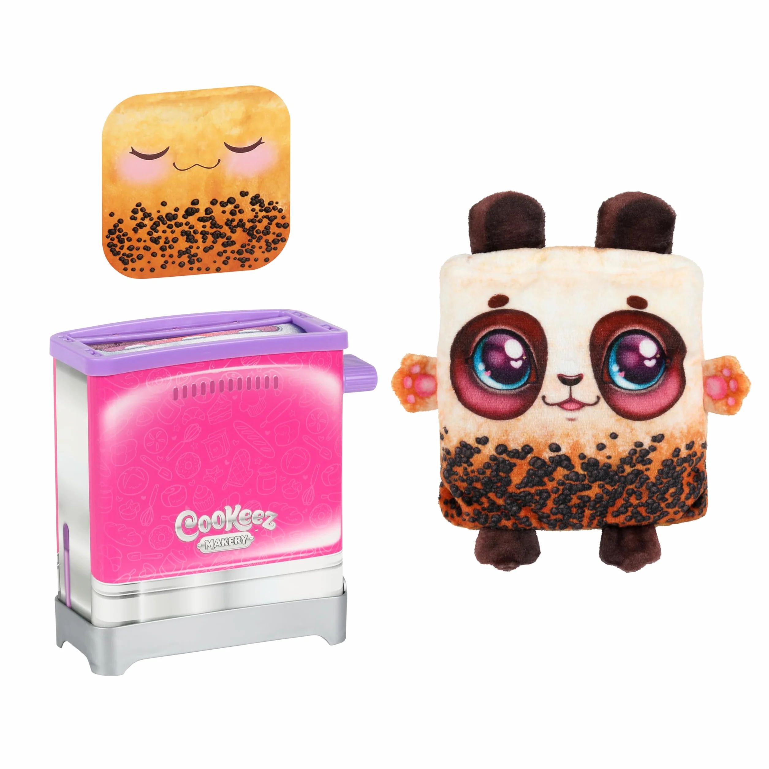 Bluey COOKEEZ MAKERY Toasty TREATZ Grille-Pain avec Peluche parfumée Surprise
