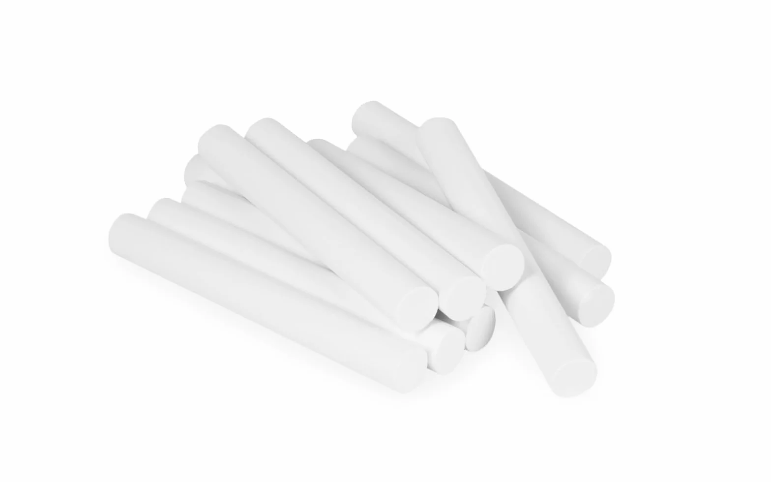 Jovi Craies CLASSCOLOR Boîte de 10 unités Couleur blanche Sans poussière Facile à effacer Résistante Sans gluten