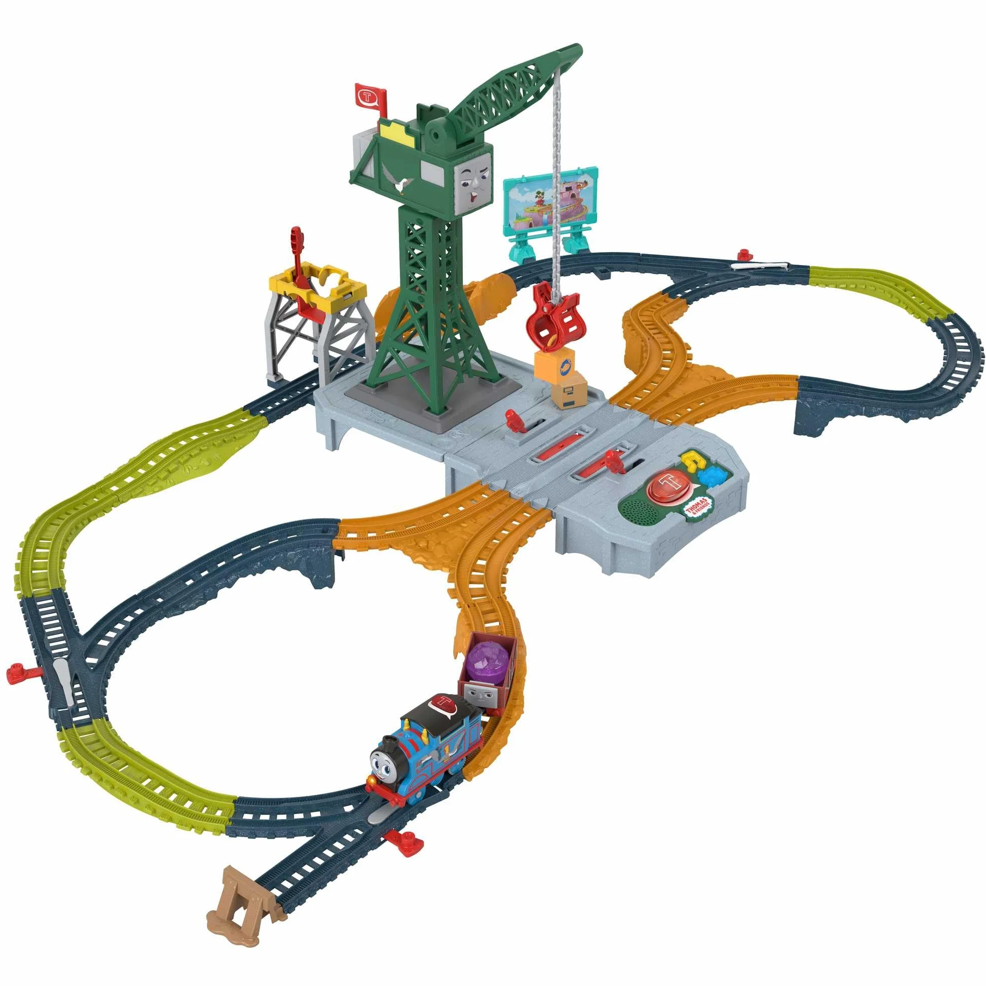 Fisher-Price Thomas et Ses Amis Coffret Train Les Sons de Chicalor HXG13 Locomotive motorisée Jouet Enfant Dès 3 Ans