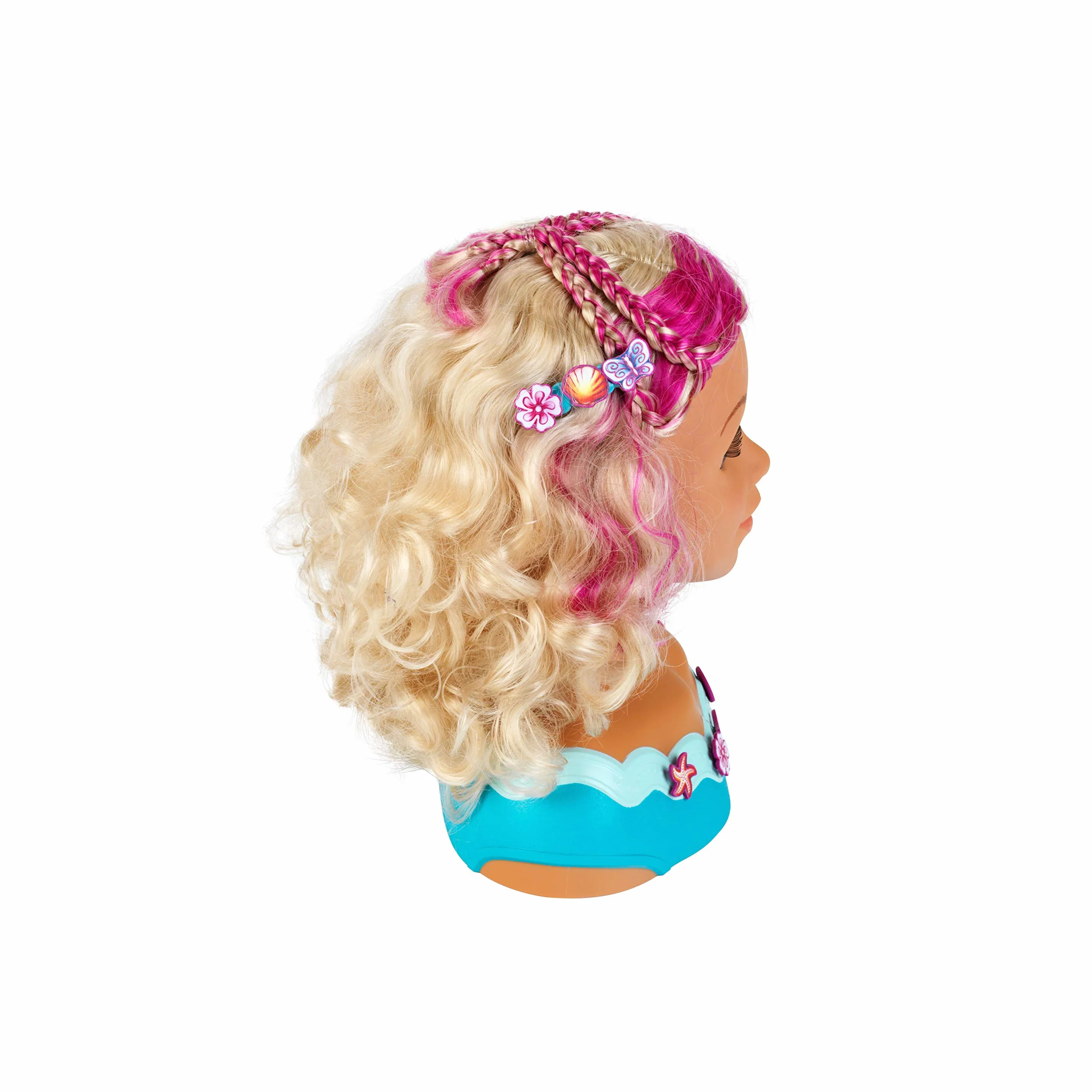 Theo Klein Mariella Tête à coiffer et à Maquiller avec Bijoux de Coiffure et Produits Cosmétiques Jouet pour Enfants