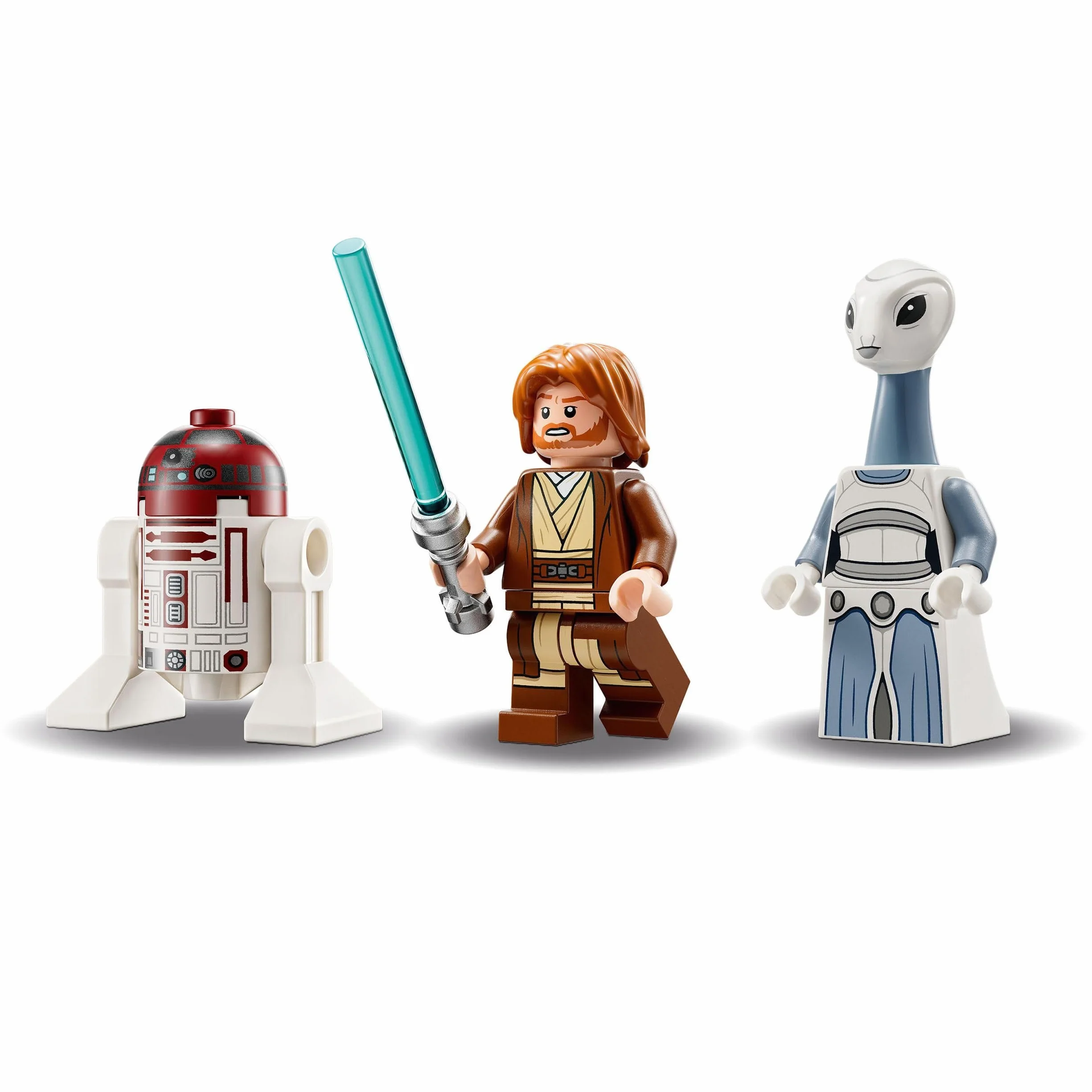 LEGO Star Wars 75333 Le Chasseur Jedi d’Obi-Wan Kenobi avec Minifigurine Taun We et Sabre Laser