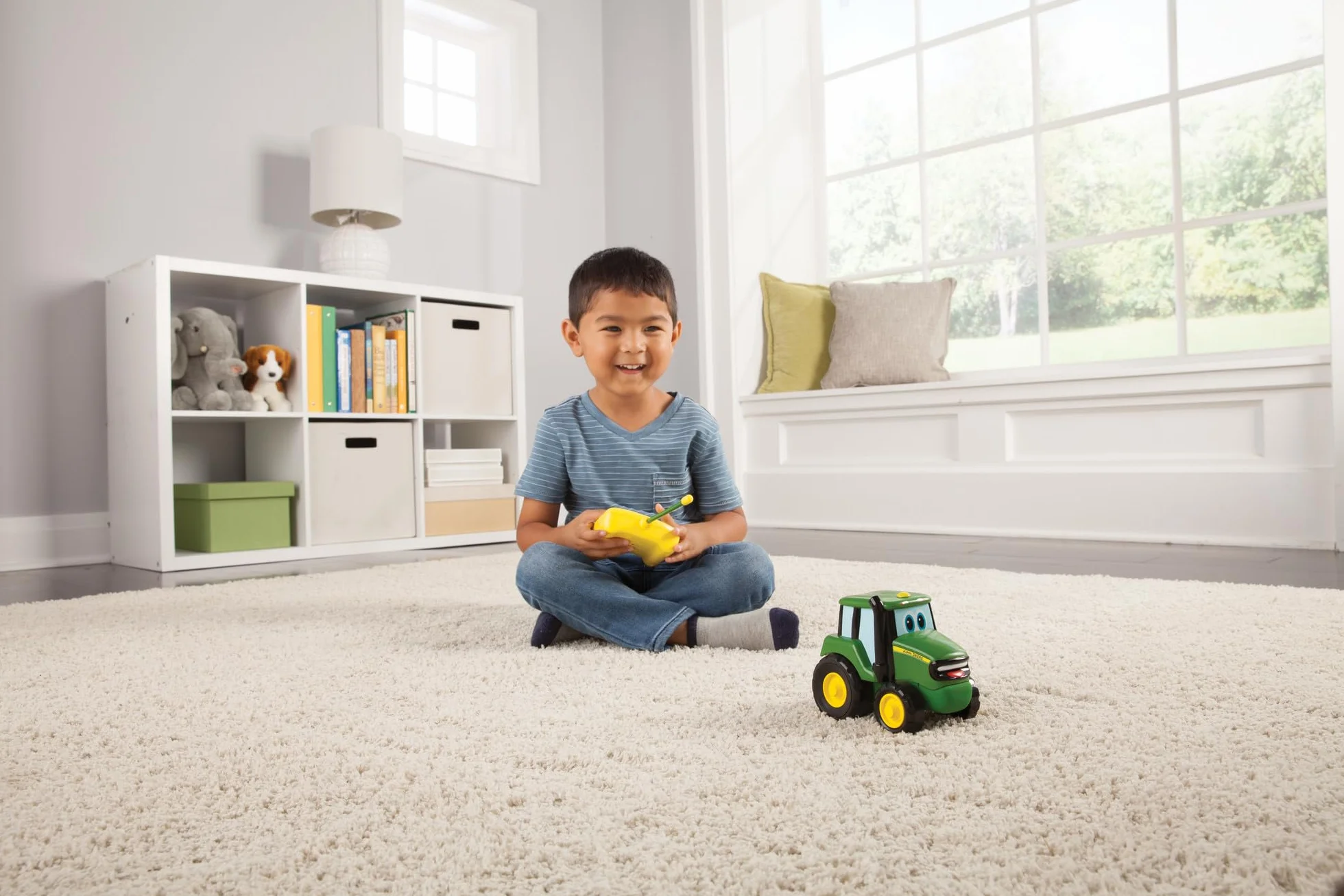 Tomy Johnny Le Tracteur Radiocommandé John Deere 42946 Jouet Éducatif Enfant 18 Mois+