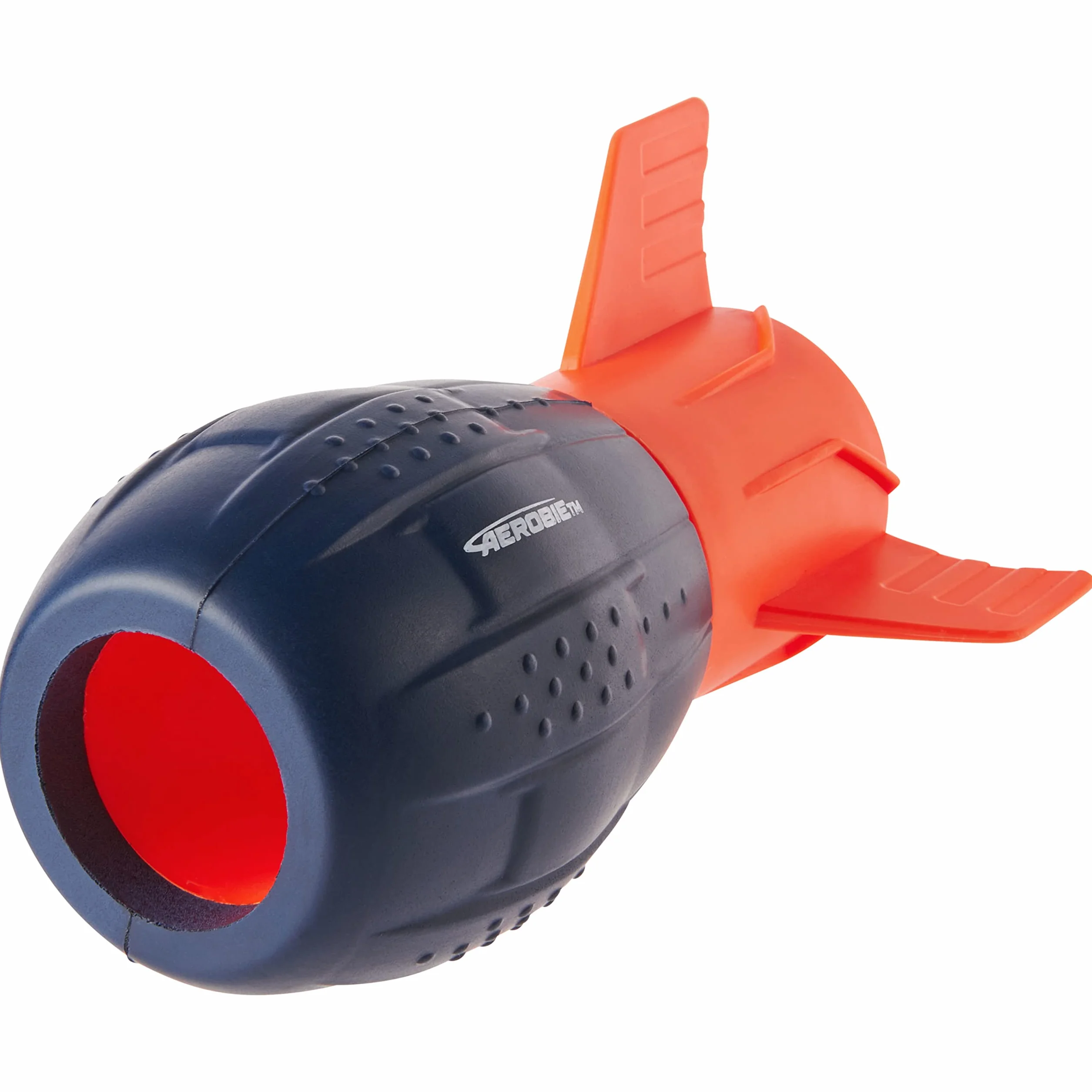 Aerobie Super Sonic Fin Catch Jouet de Football aérodynamique Russel Wilson Bleu/Orange pour Enfants 8 Ans+