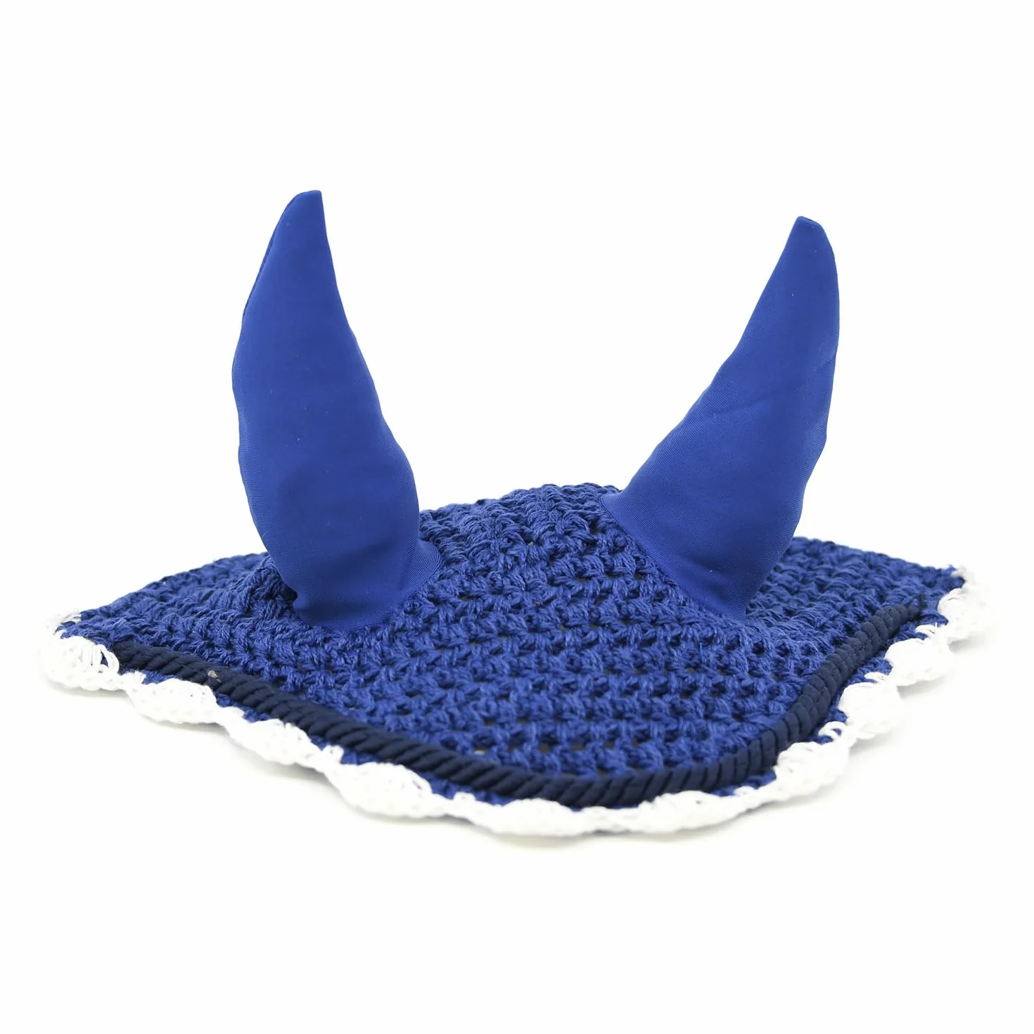 Hobby Horse Gris pommelé avec bridon licol moumoute longe bonnet Bleu Cheval bâton Accessoires
