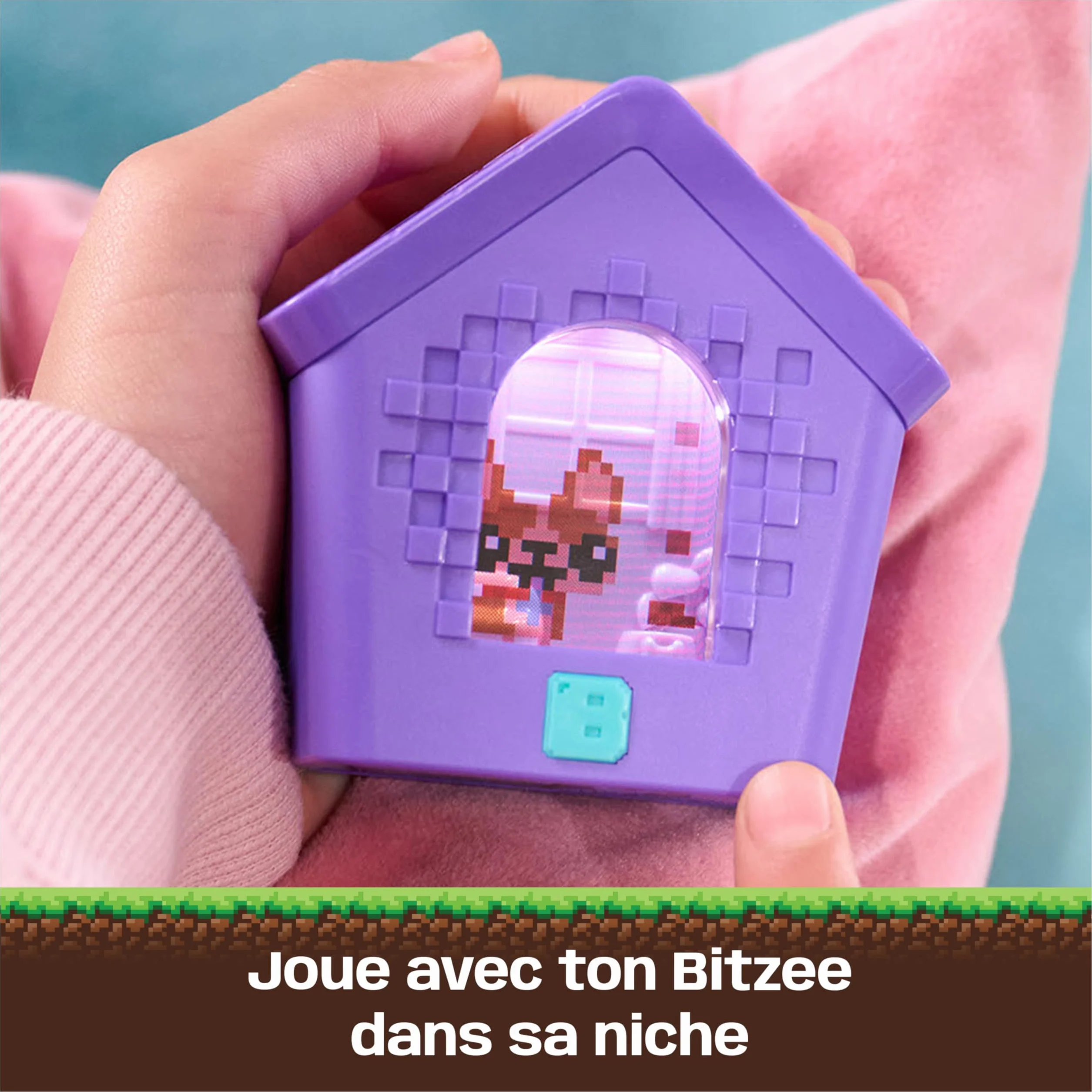 Bitzee Doghouse Niche Mon Chien Interactif Animal Digital 15 Animaux Interactifs Ecran Tactile Jeu Enfant 5+
