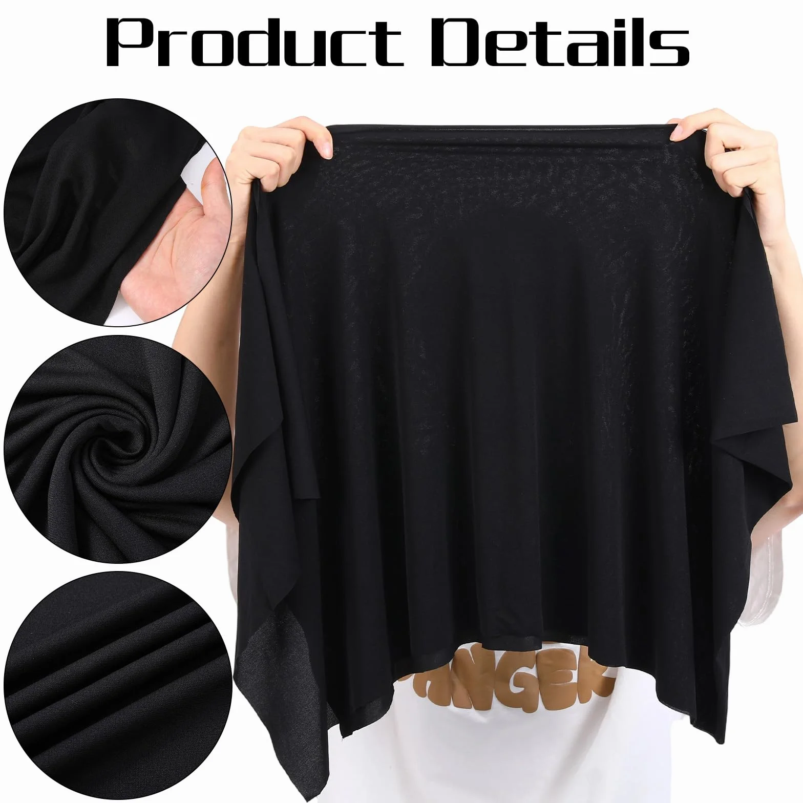 Tissu noir pour haut-parleurs stéréo 170 x 50 cm scène domestique tapis vintage caisson basses karaoké