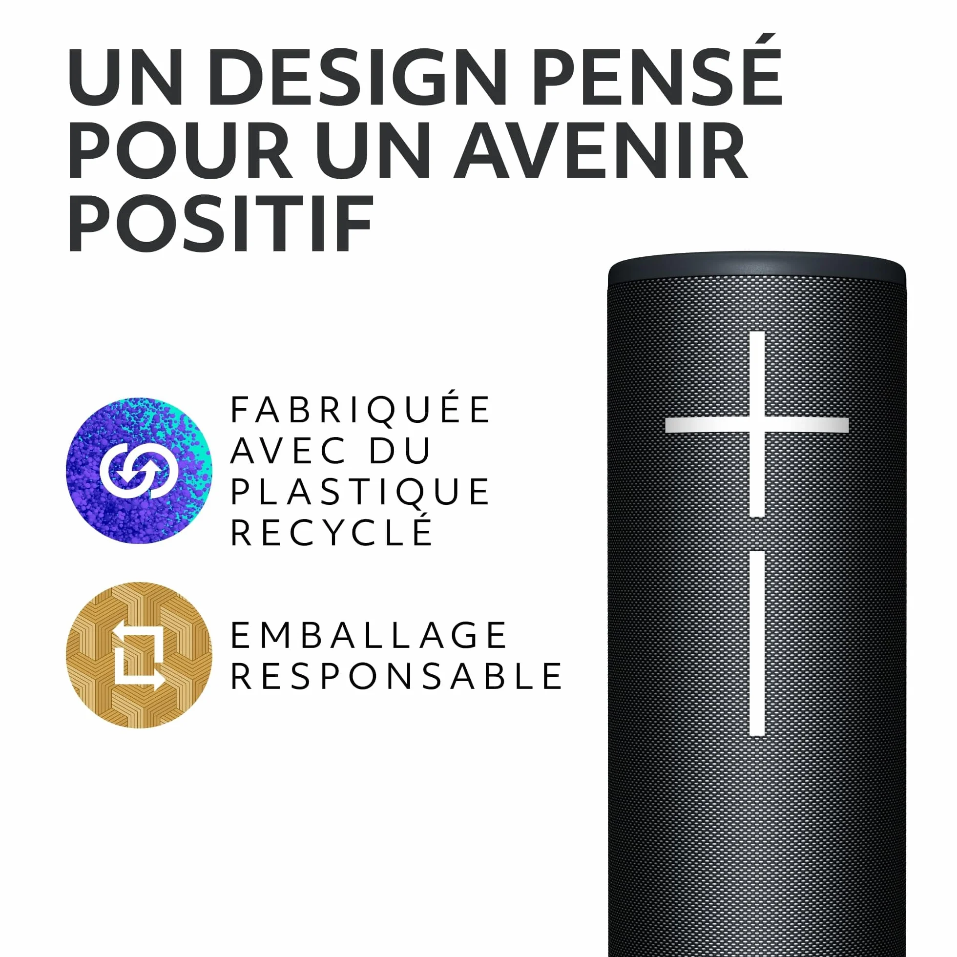 Ultimate Ears Boom 4 Enceinte Bluetooth Portable Étanche 360° 15h Autonomie 45m Noir