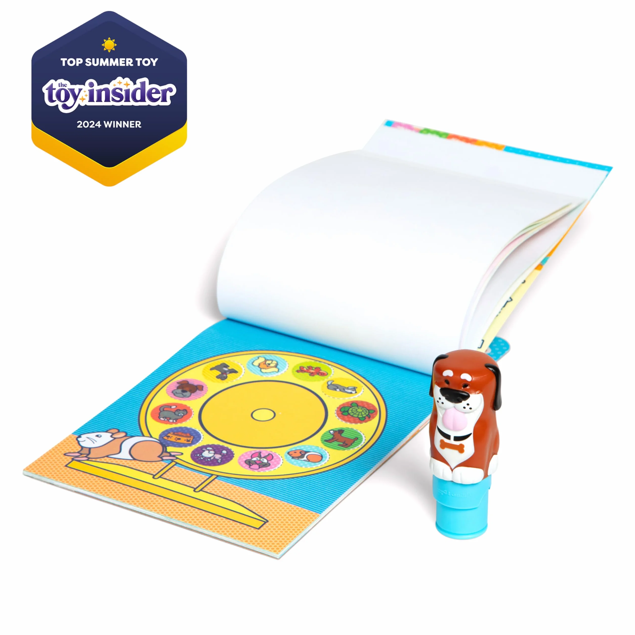 Melissa & Doug Sticker Wow Tamponneuse Chien Bloc D’Activités 300 Autocollants Livre Stickers Enfant 3 Ans+