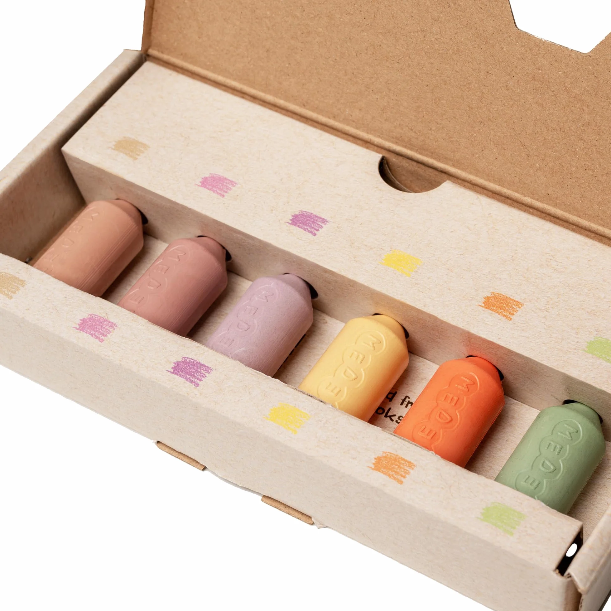 Crayons pour tout petits Pastel 100% Cire d'abeilles européenne pure non toxique 1 an+