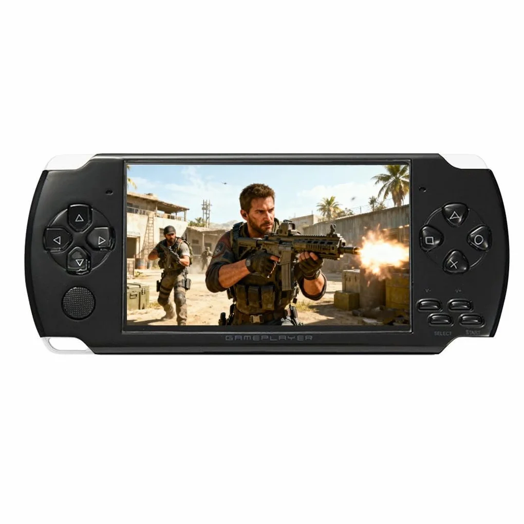 JXD X6 4,3 Pouces Console de Jeu Portable Compatible avec Plusieurs Simulateurs Sortie TV
